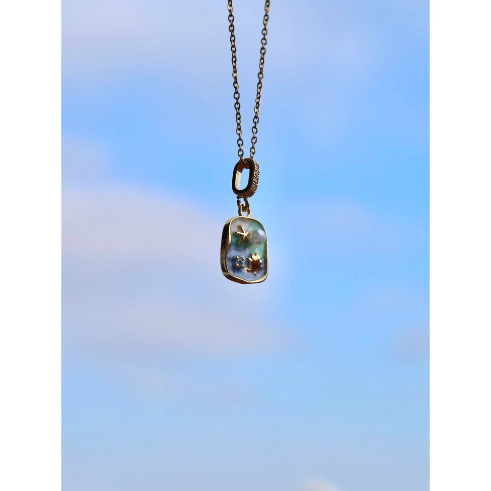 Ocean Spell Çelik Kolye