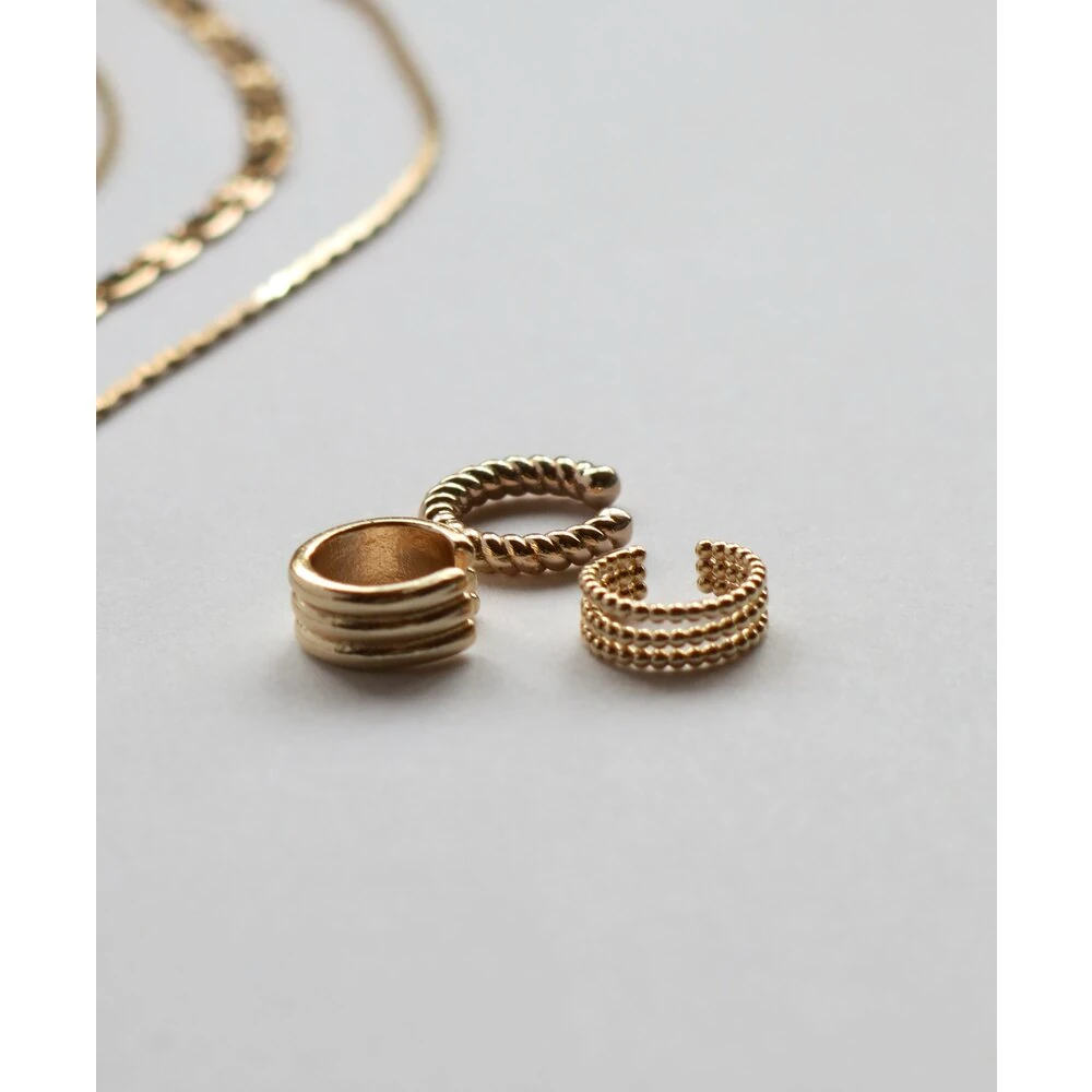 Kıkırdak Gold Küpeler