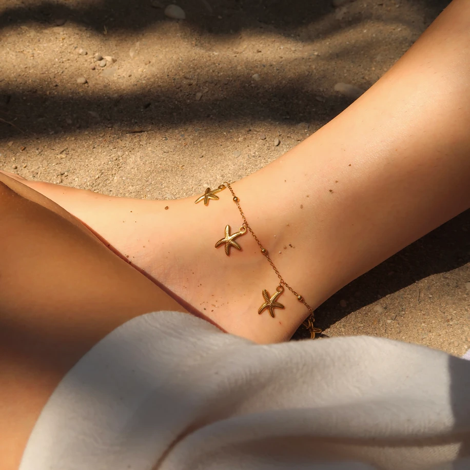 Starry Sand Çelik Halhal