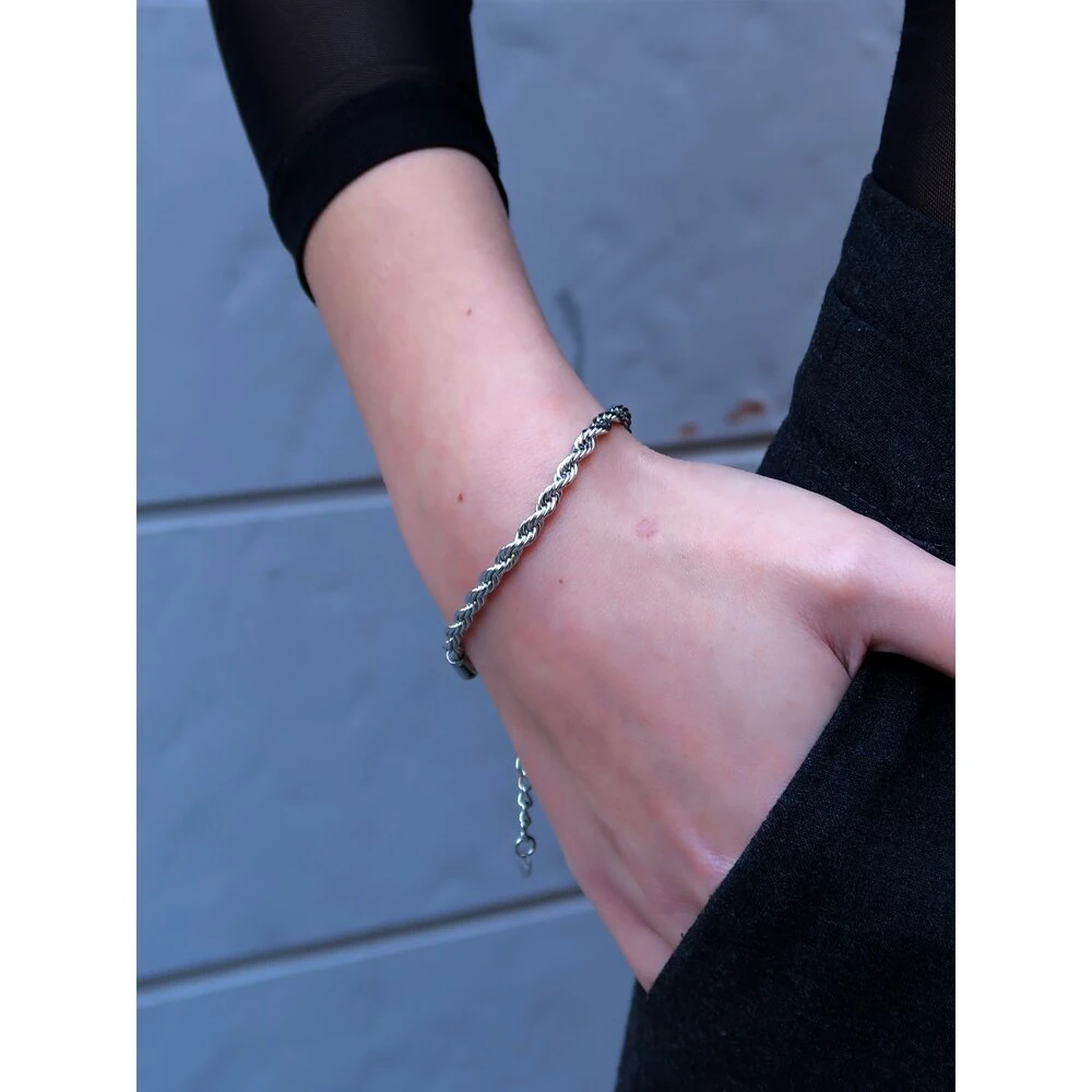 Burgu Çelik Bileklik 