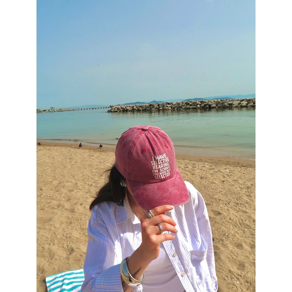 “Seçici duyuyorum.. Üzgünüm Sen Seçilmedin  ” Yazı Baskılı Beyzb Şapka