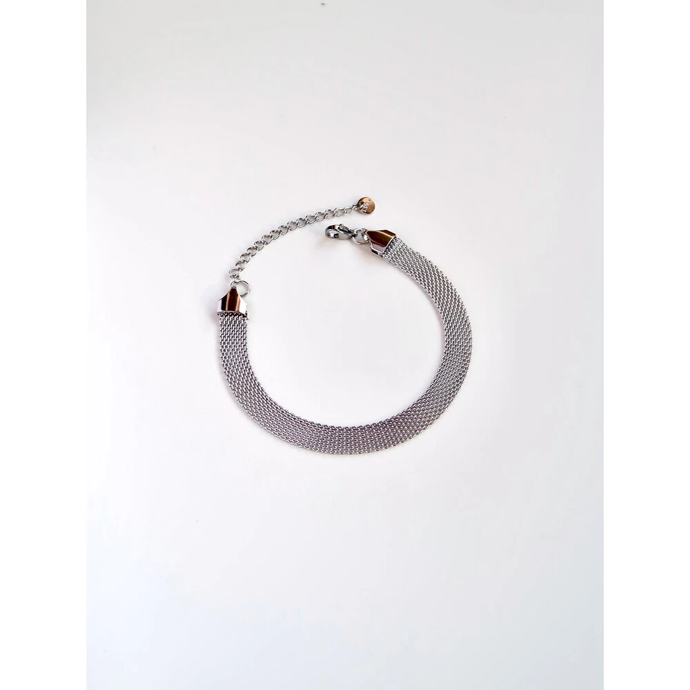 Mesh Vintage Çelik Bileklik