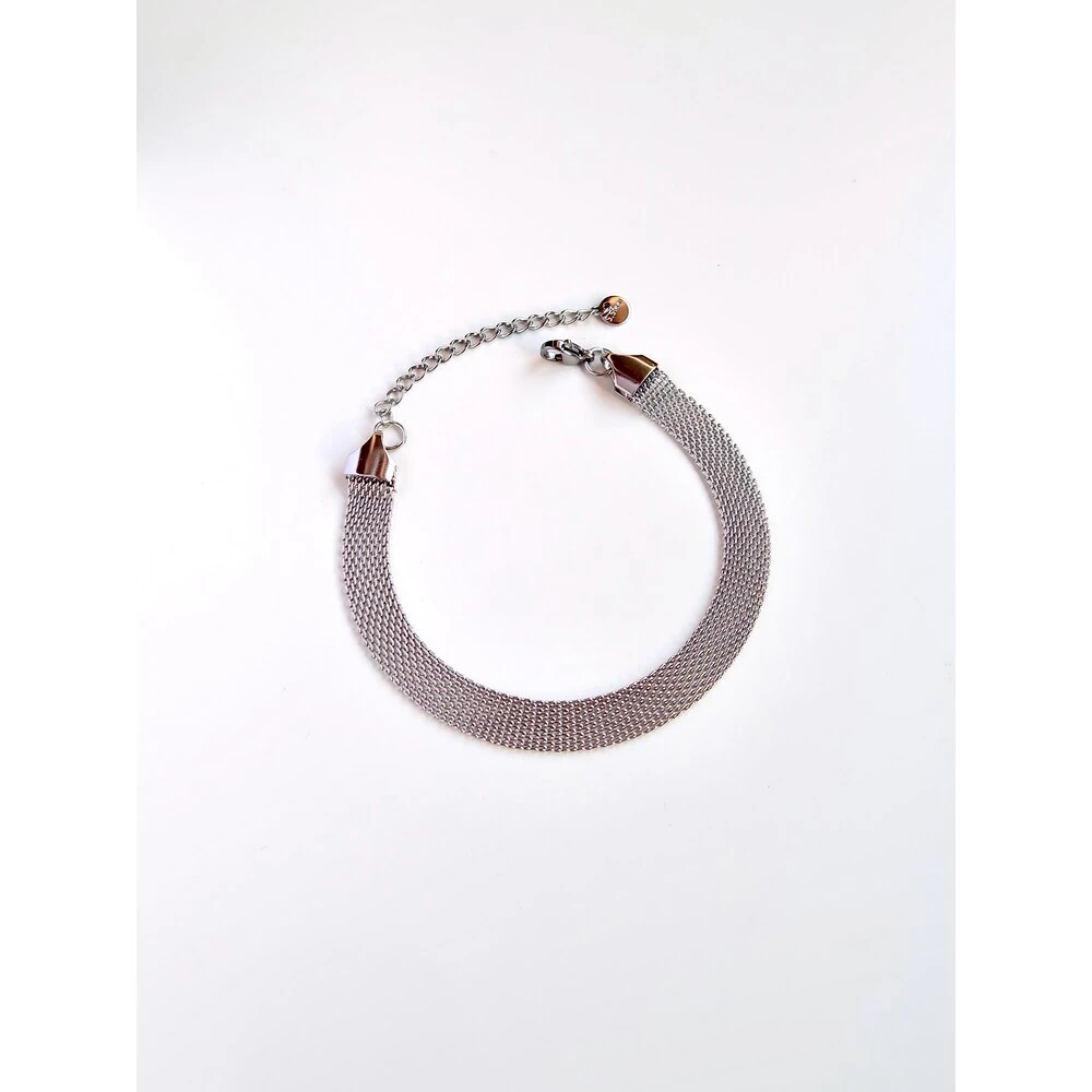 Mesh Vintage Çelik Bileklik