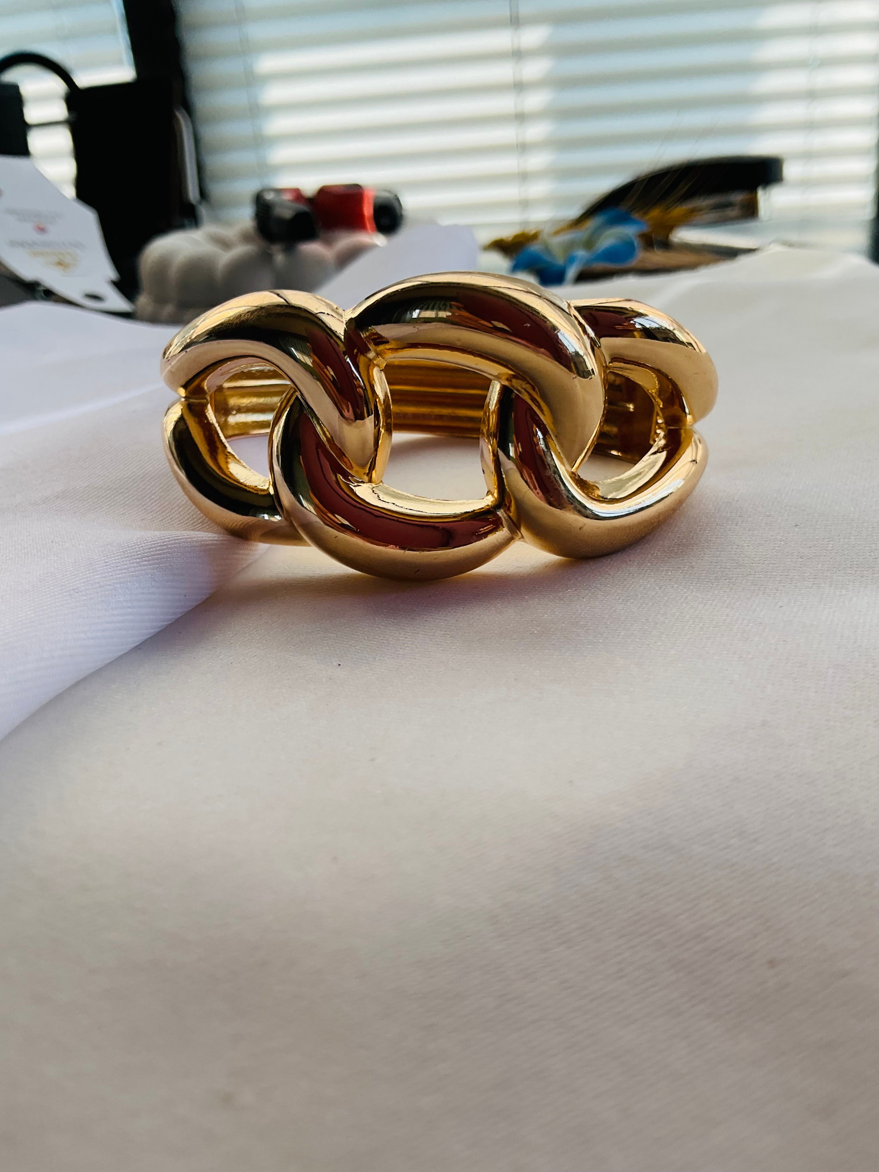 Gold kelepçe zincir model
