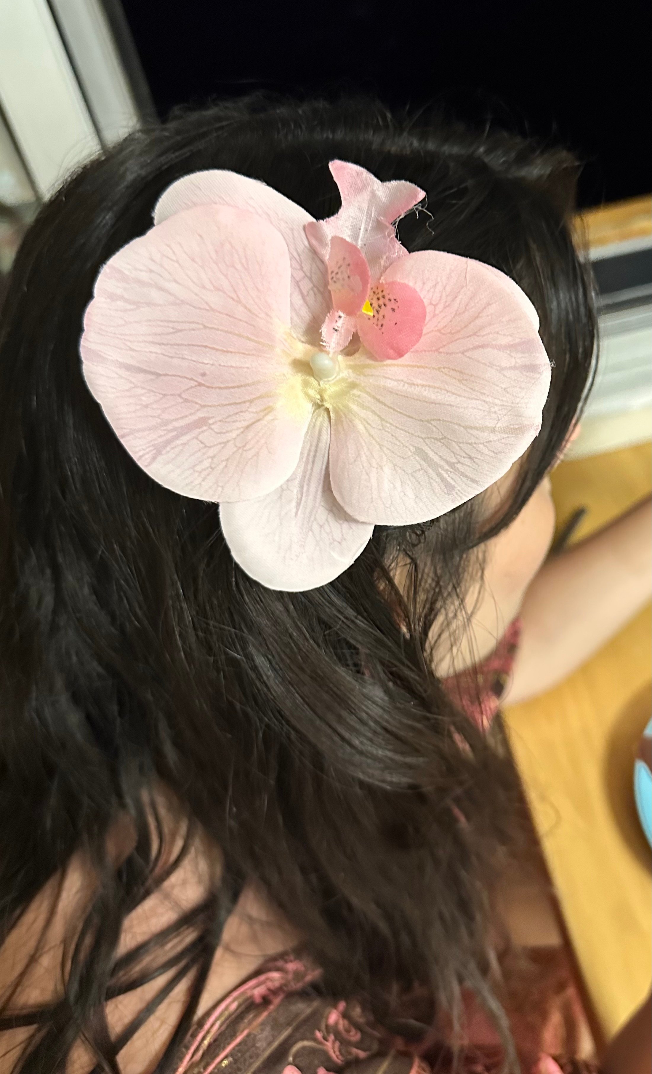 Pembe Çiçek toka