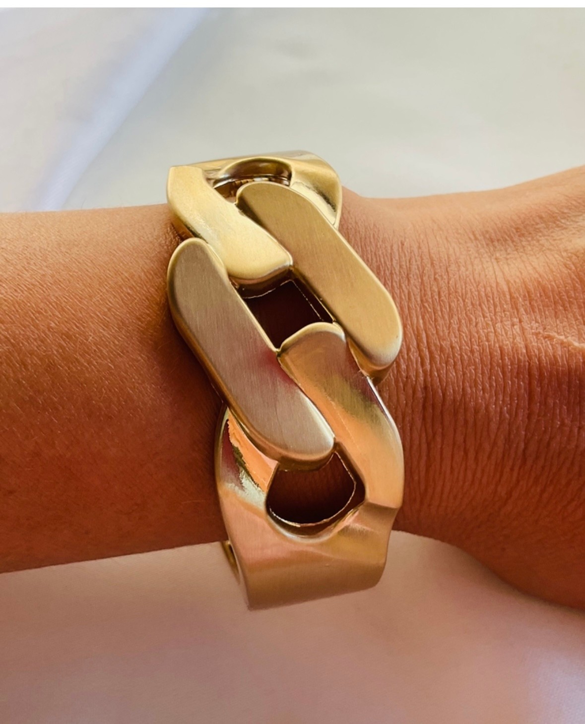 Gold zincir model kelepçe