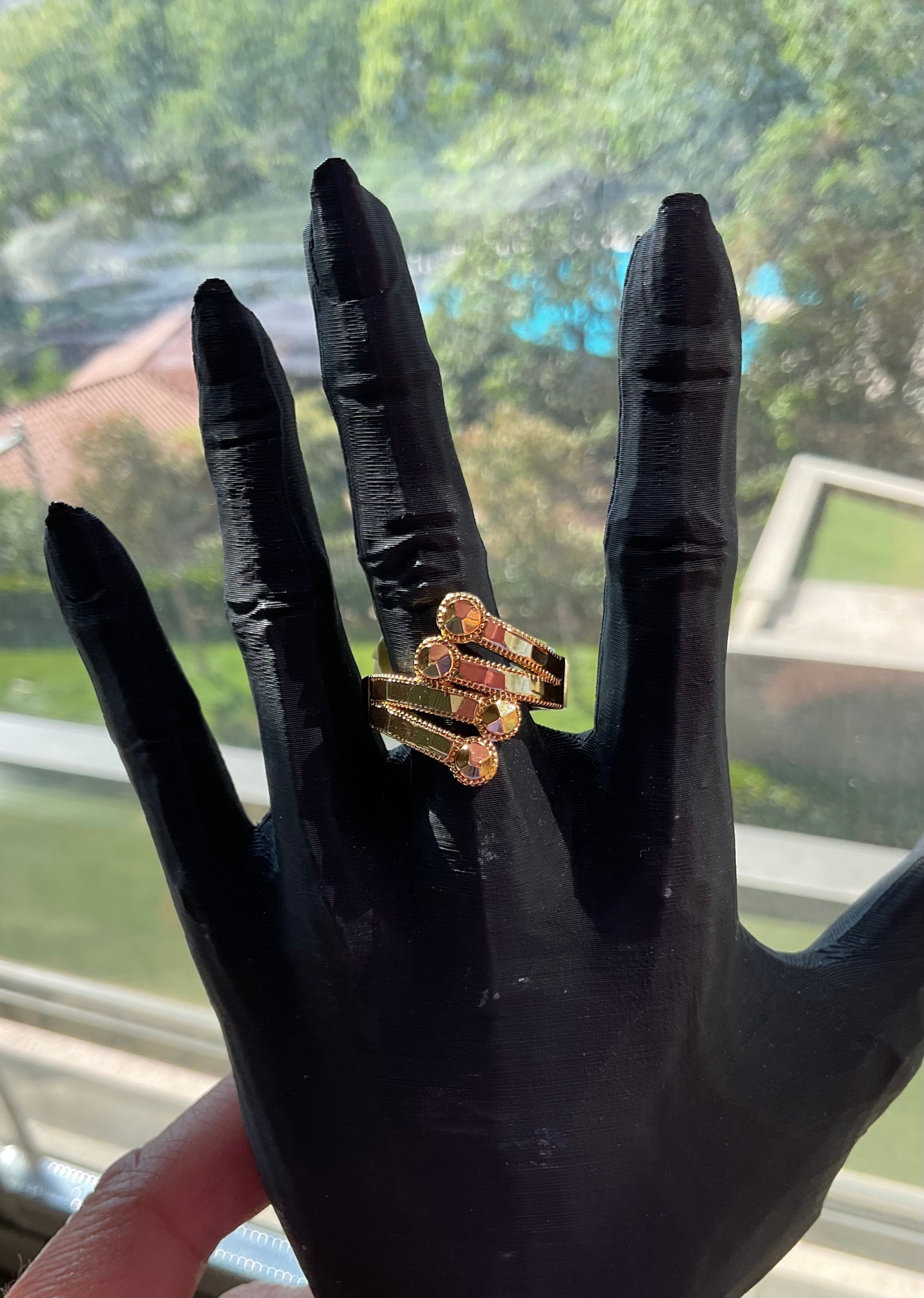 Gold çelik yüzük