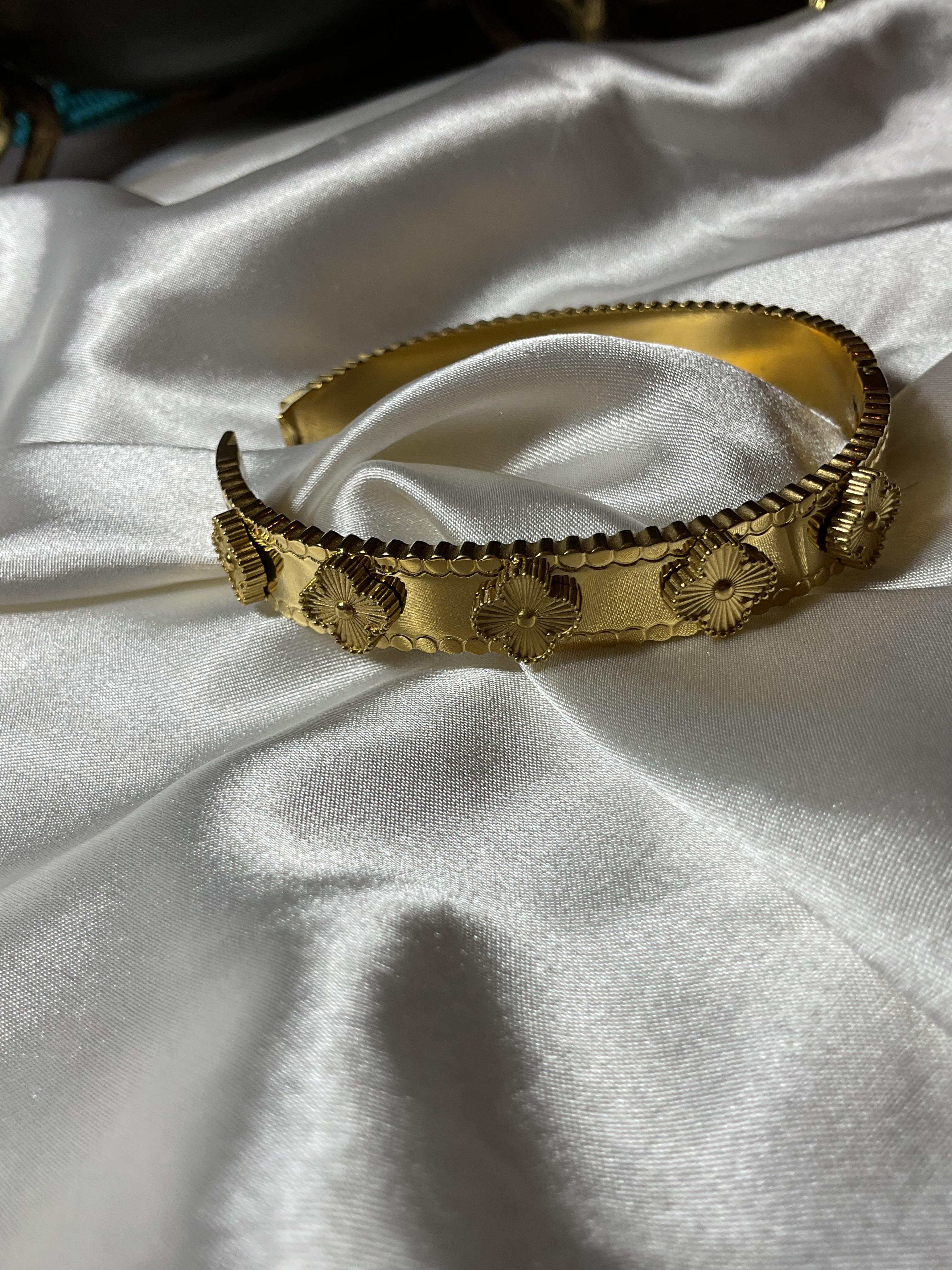 Marka model Çelik gold kelepçe
