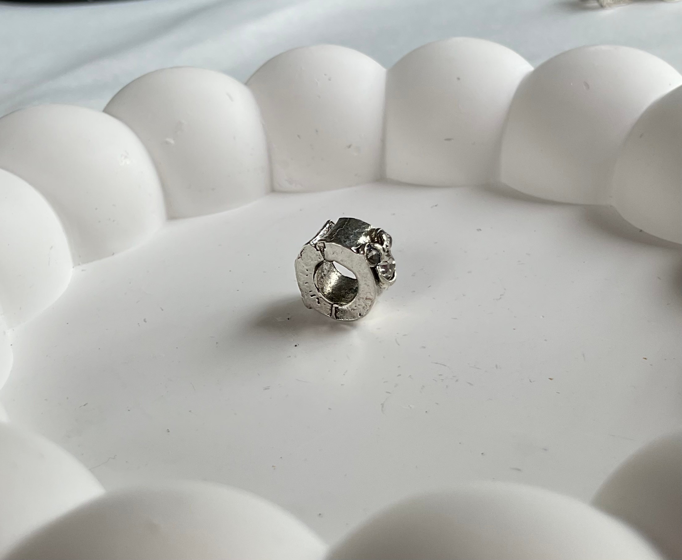 Çelik Mickey Mouse charm