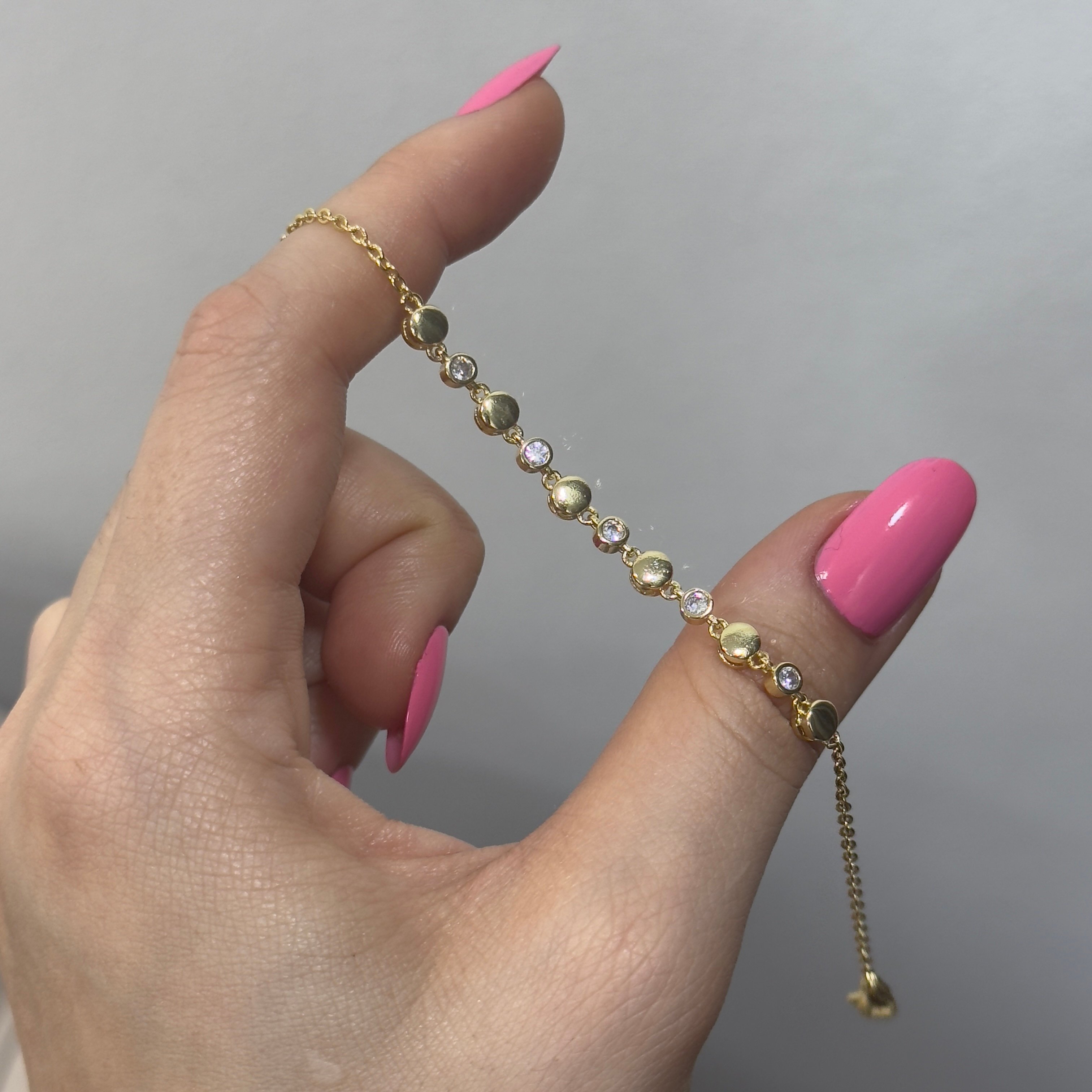Premium Gold Minimal Haria Bileklik