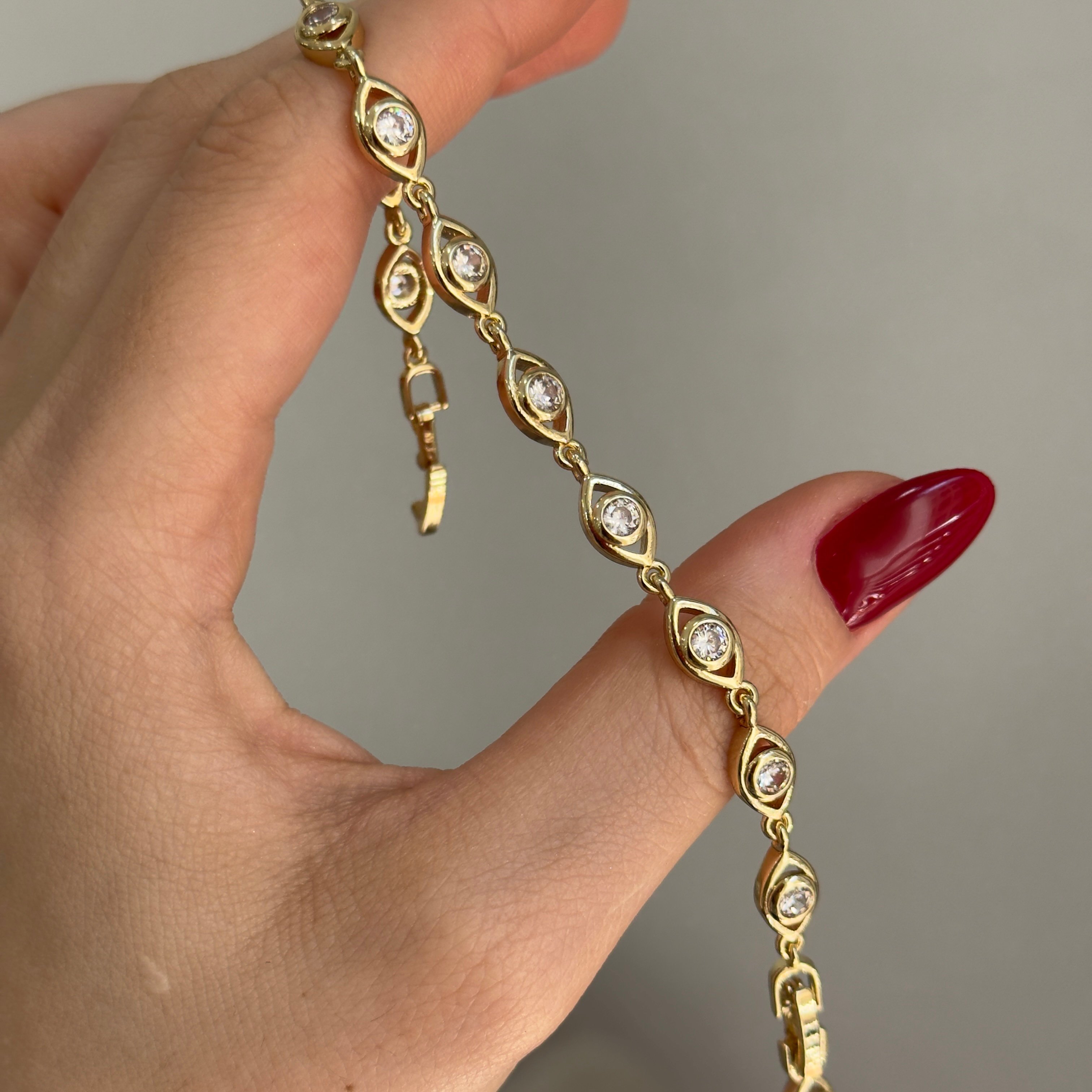 14k The Eye Vintage Bileklik