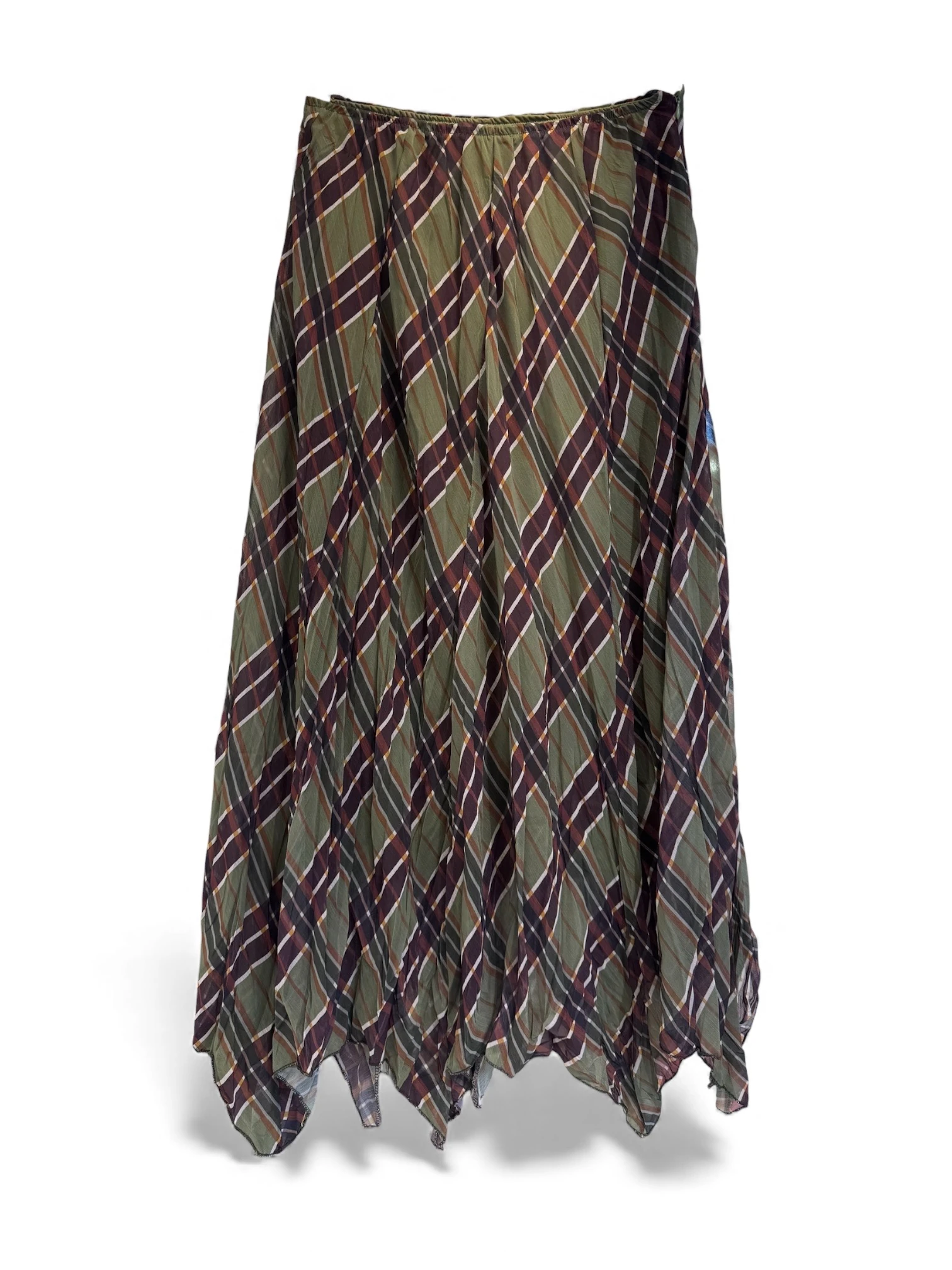 Olive Frame Etek | Yeşil 