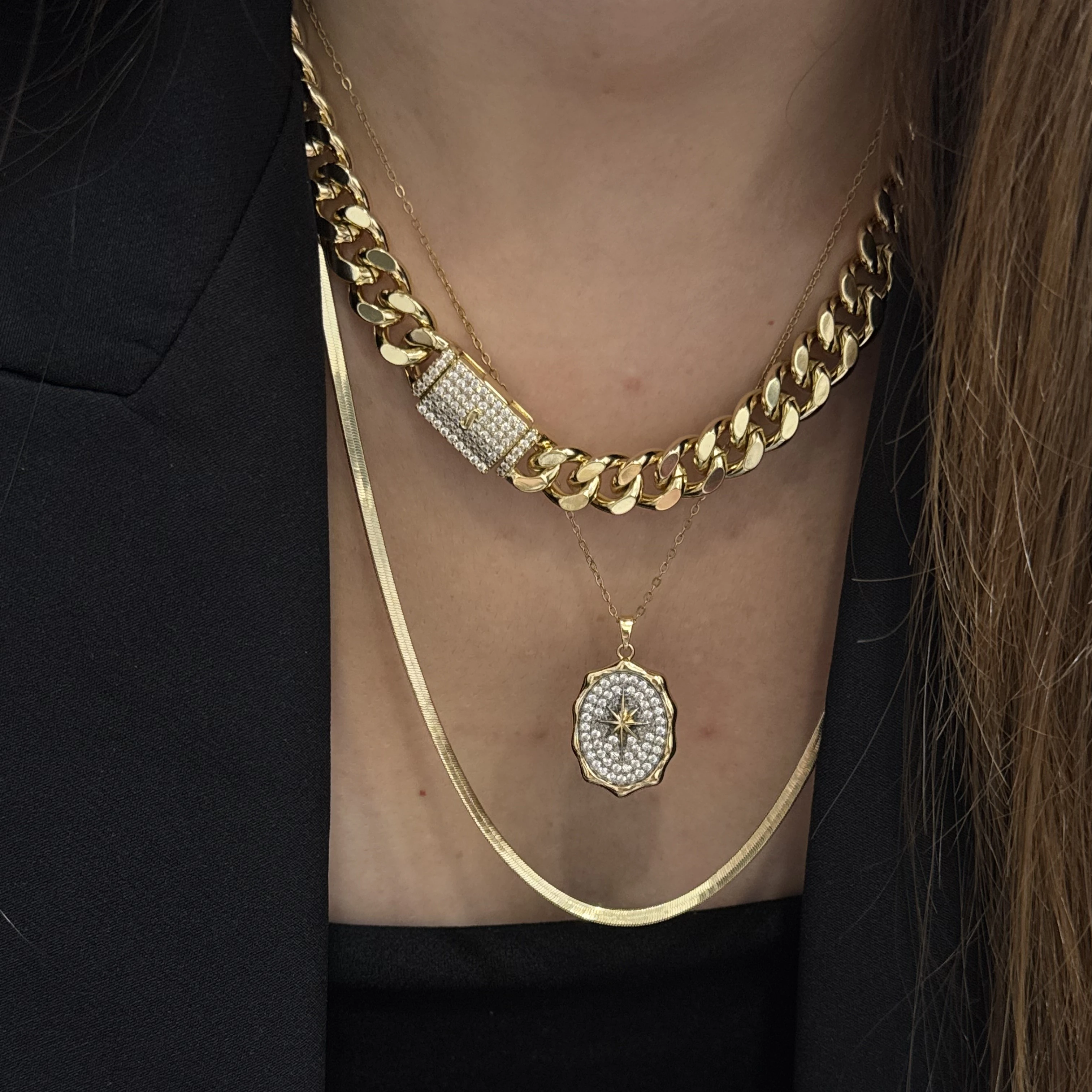 Old Money Gold Layers