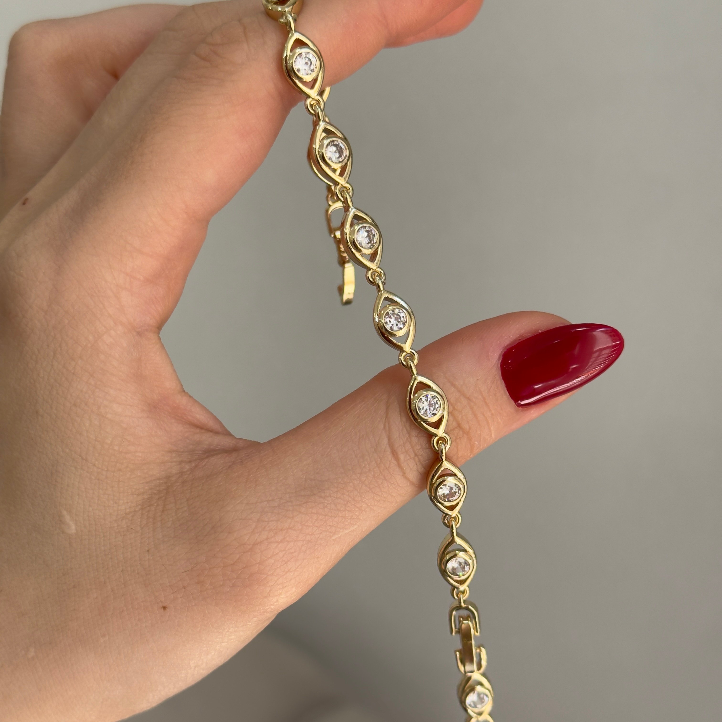 14k The Eye Vintage Bileklik