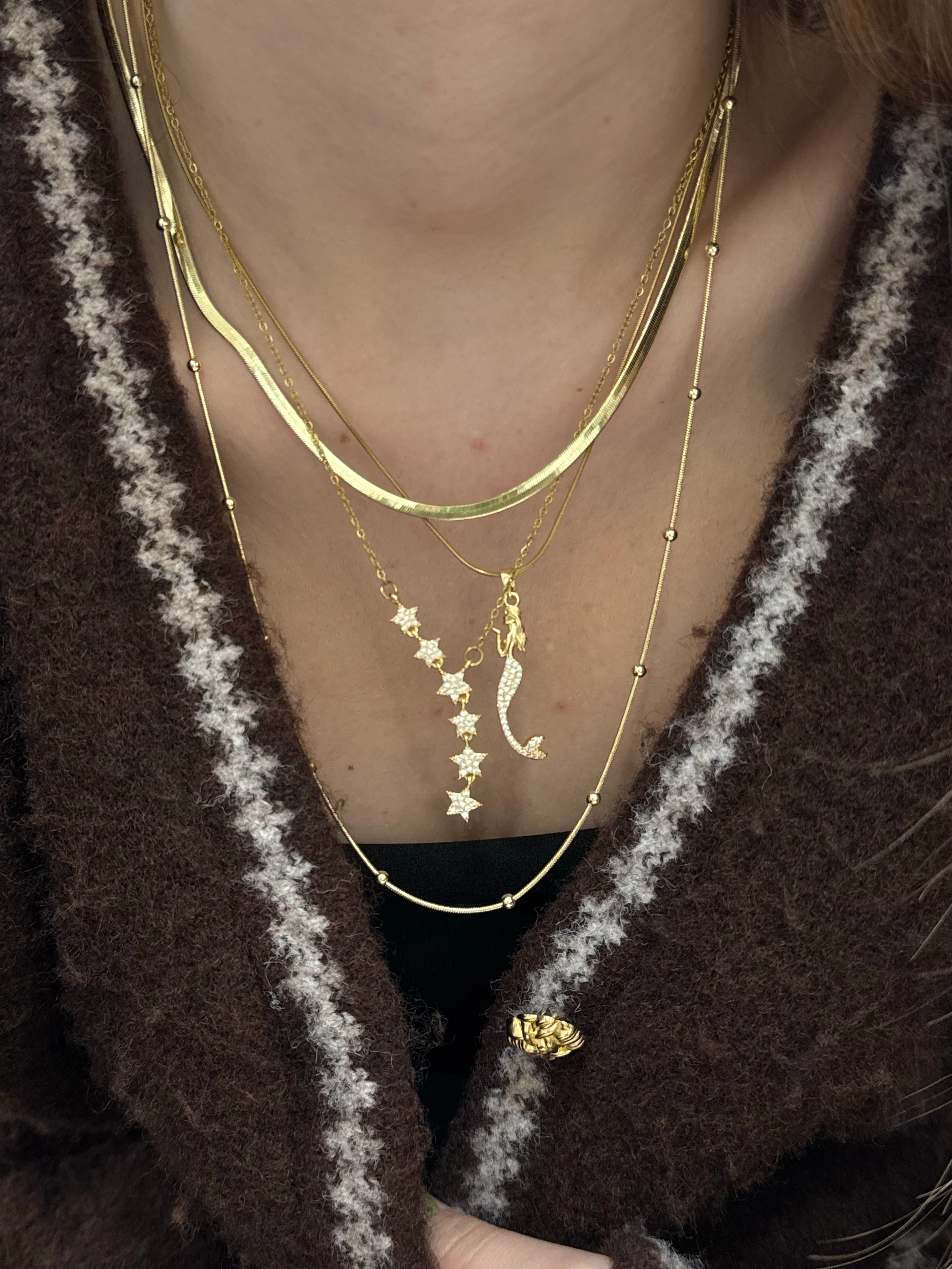 Xuping Su Serisi İtalyan Kolye 45cm