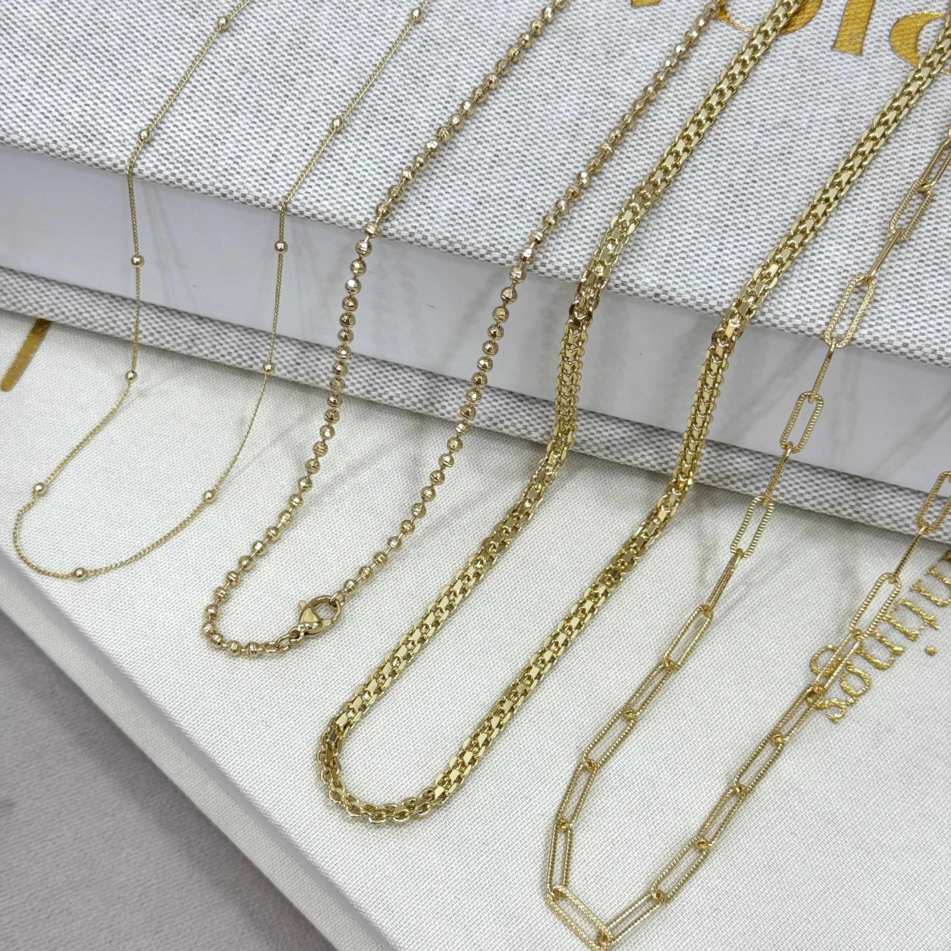 Xuping Su Serisi Basic Ataç Kolye 60cm