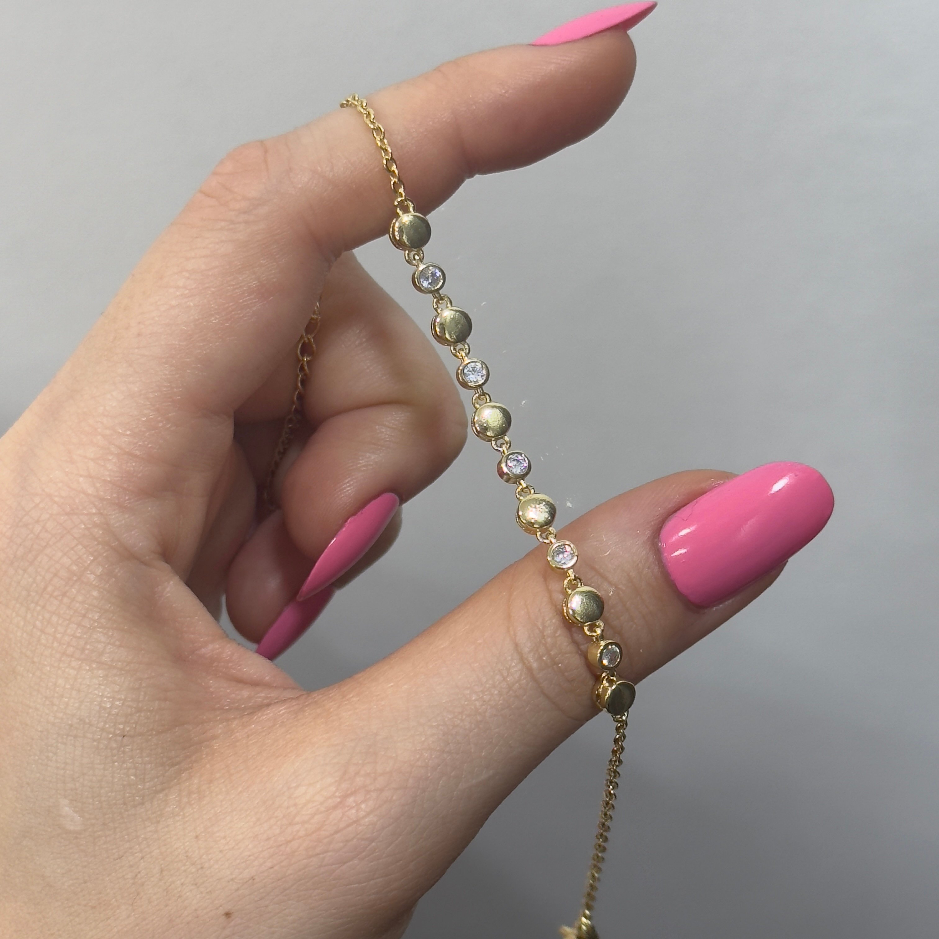 Premium Gold Minimal Haria Bileklik
