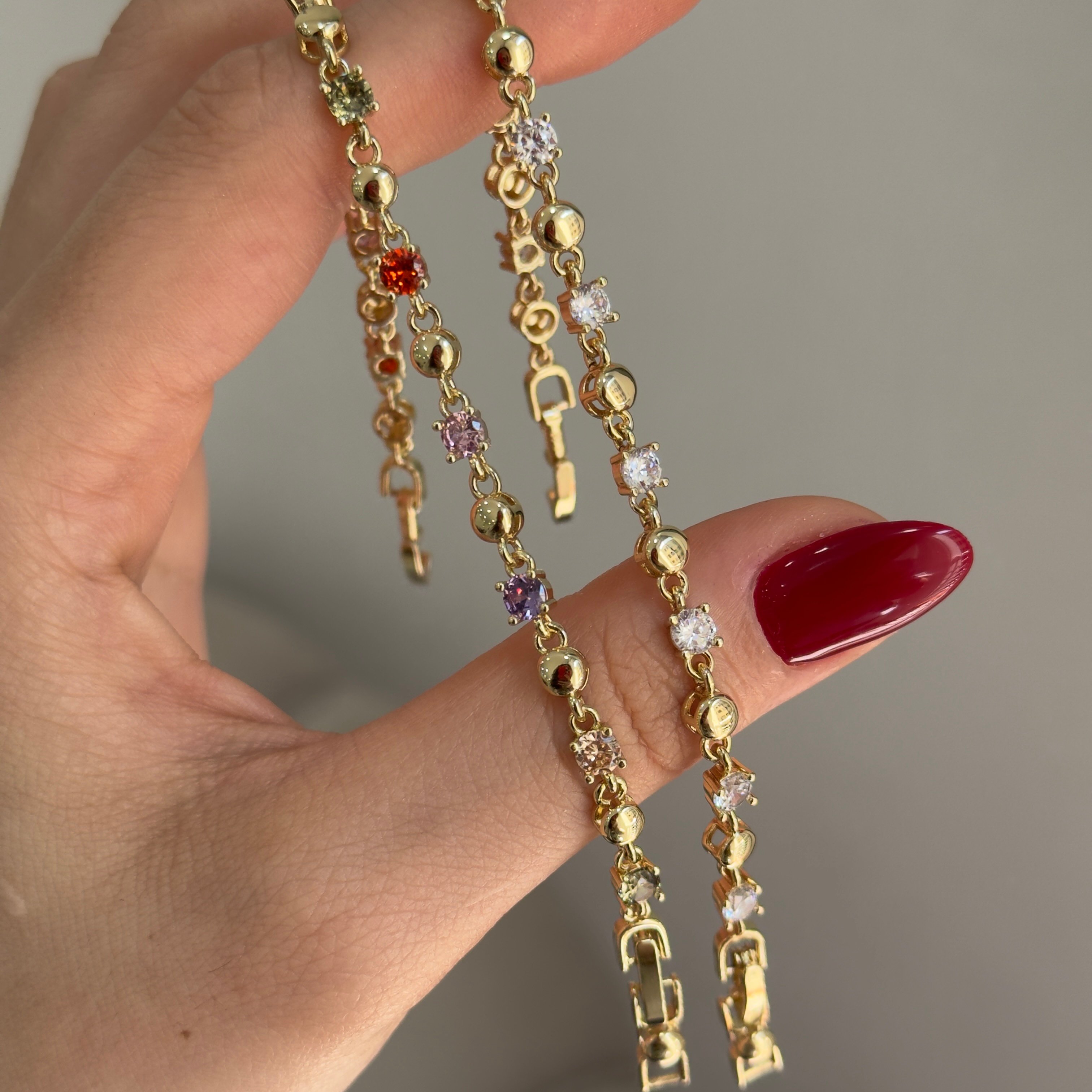 14k Minimal Lotenia Bileklik