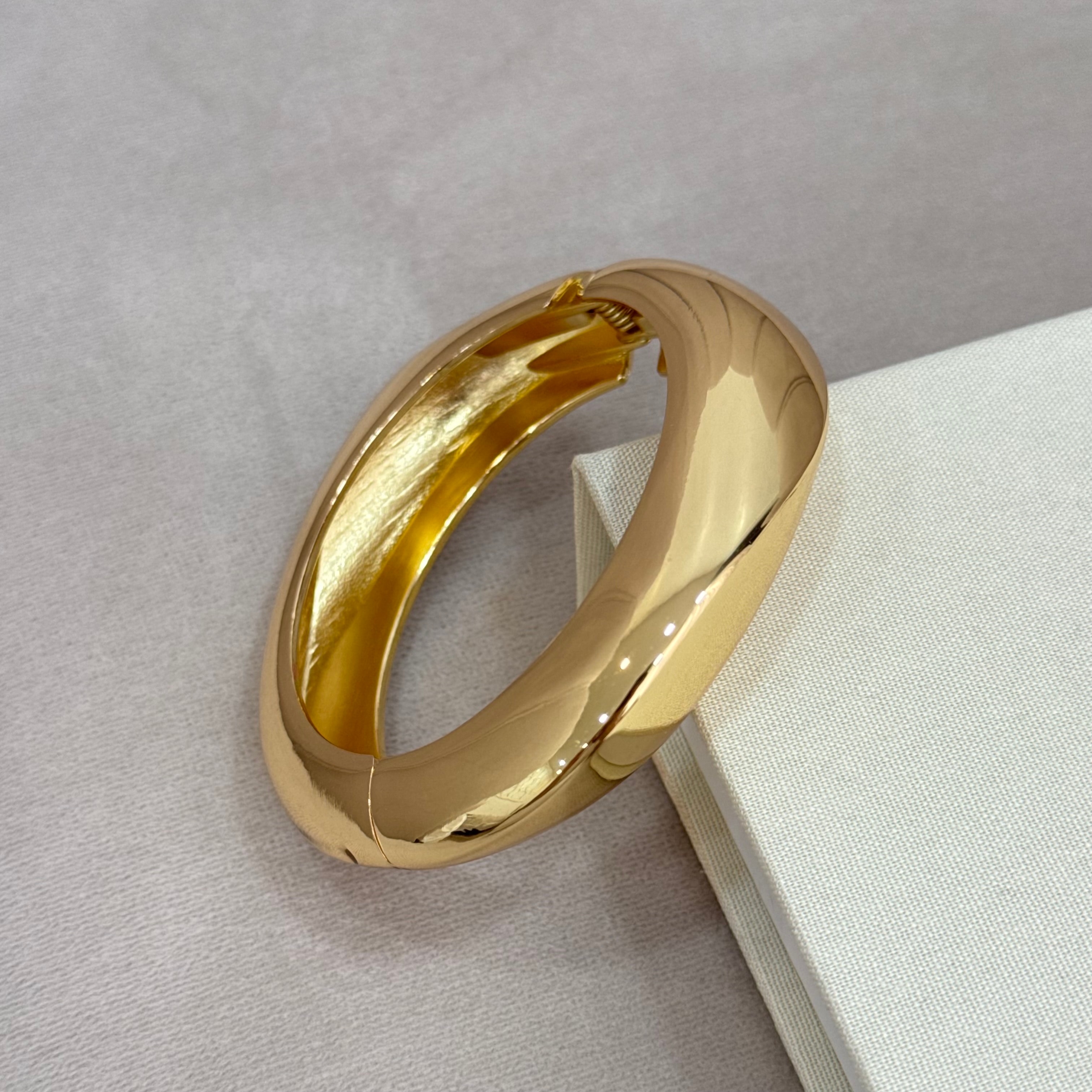 Premium Gold Basic Pinterest Kelepçe Bileklik
