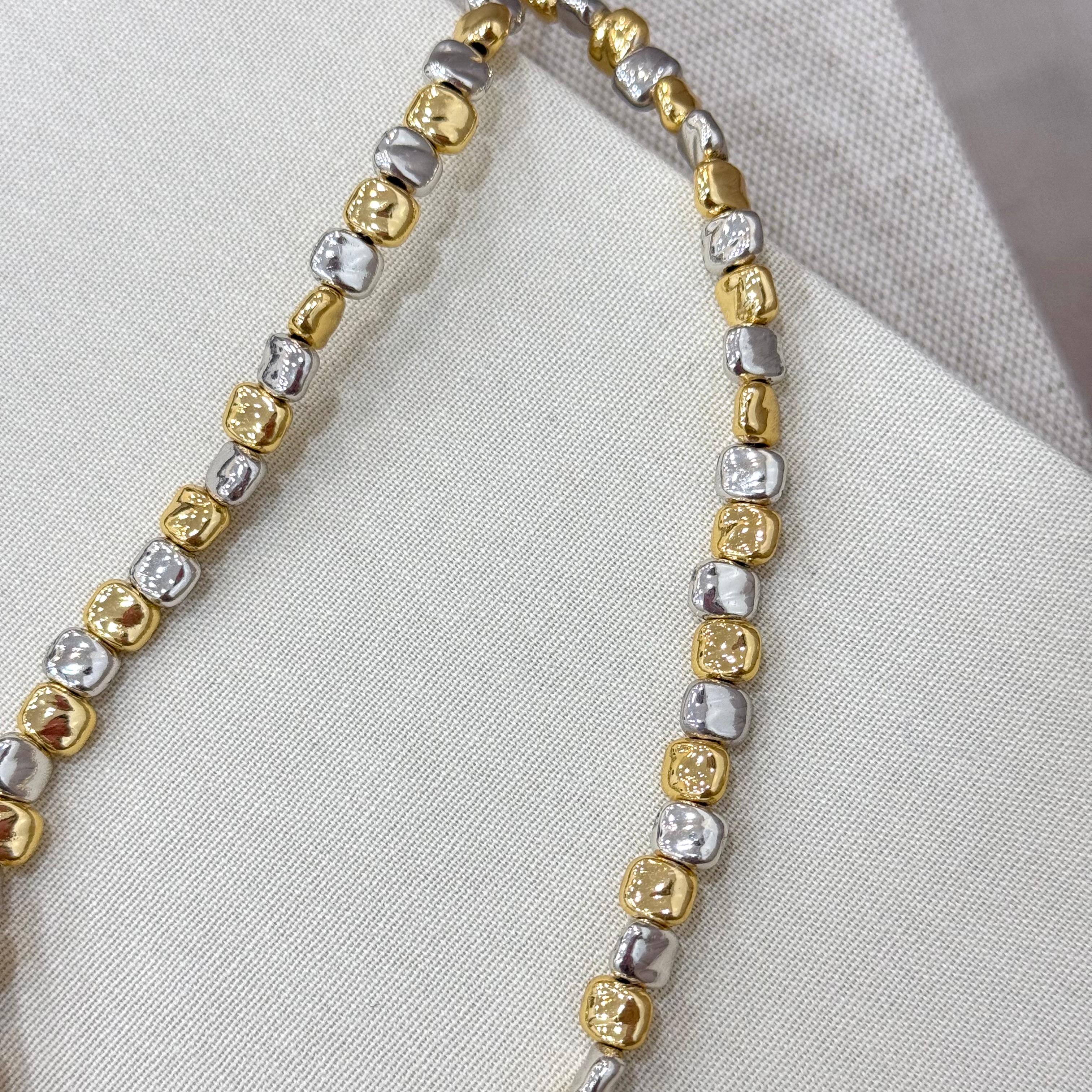 Premium Çift Renkli Döküm Vintage Serisi Kolye