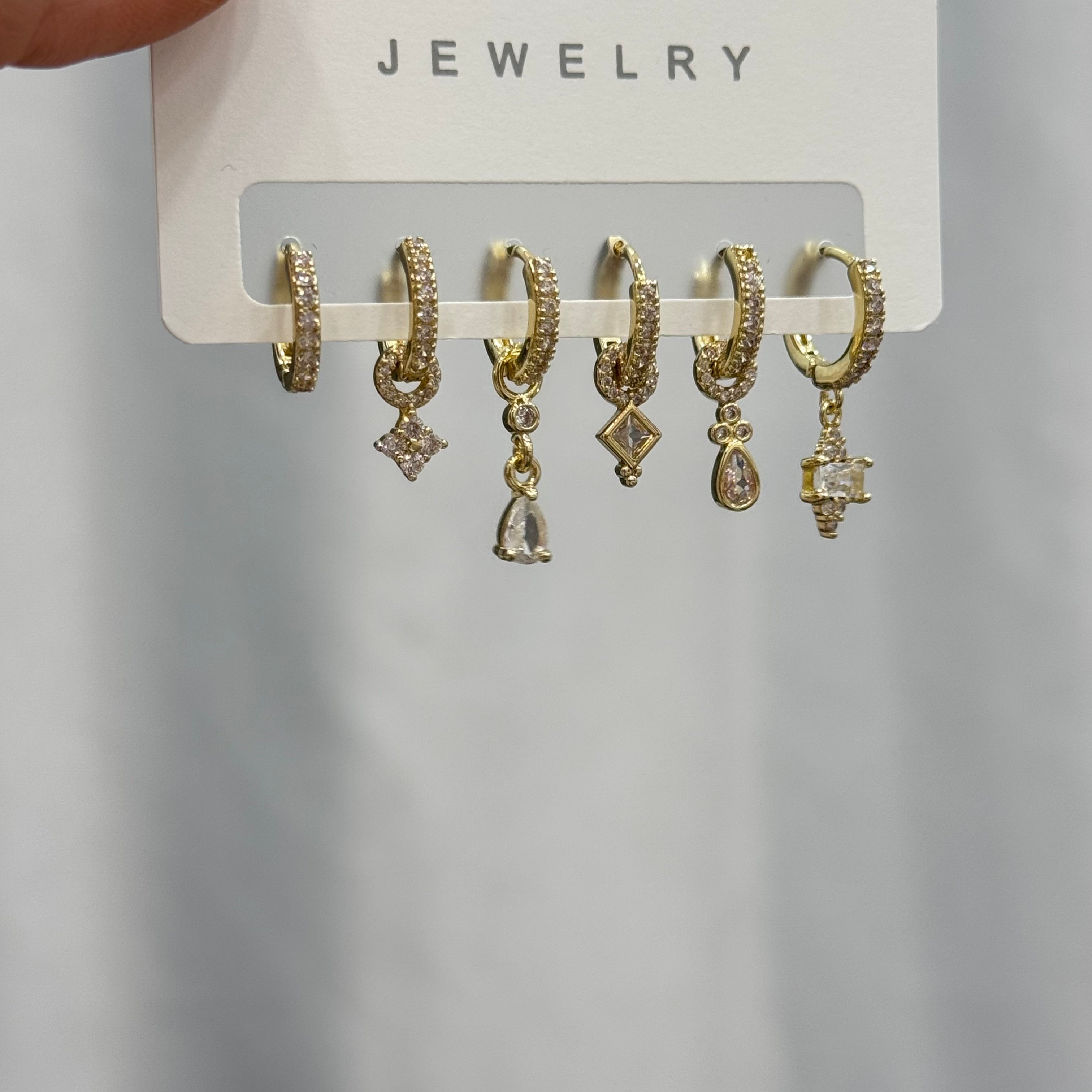 Premium Aster Set Küpe 4
