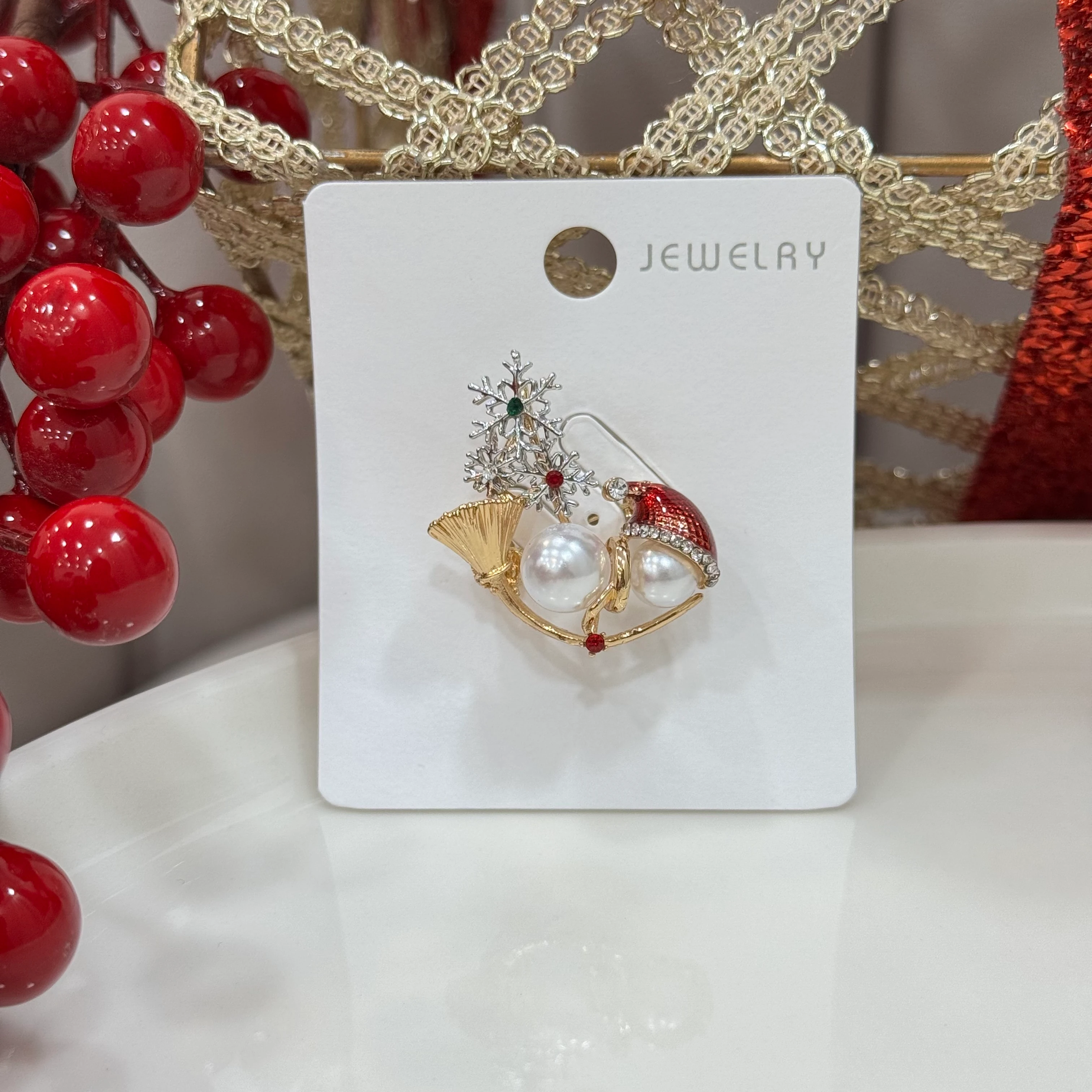 Yılbaşı İncili Şans Broş No:15