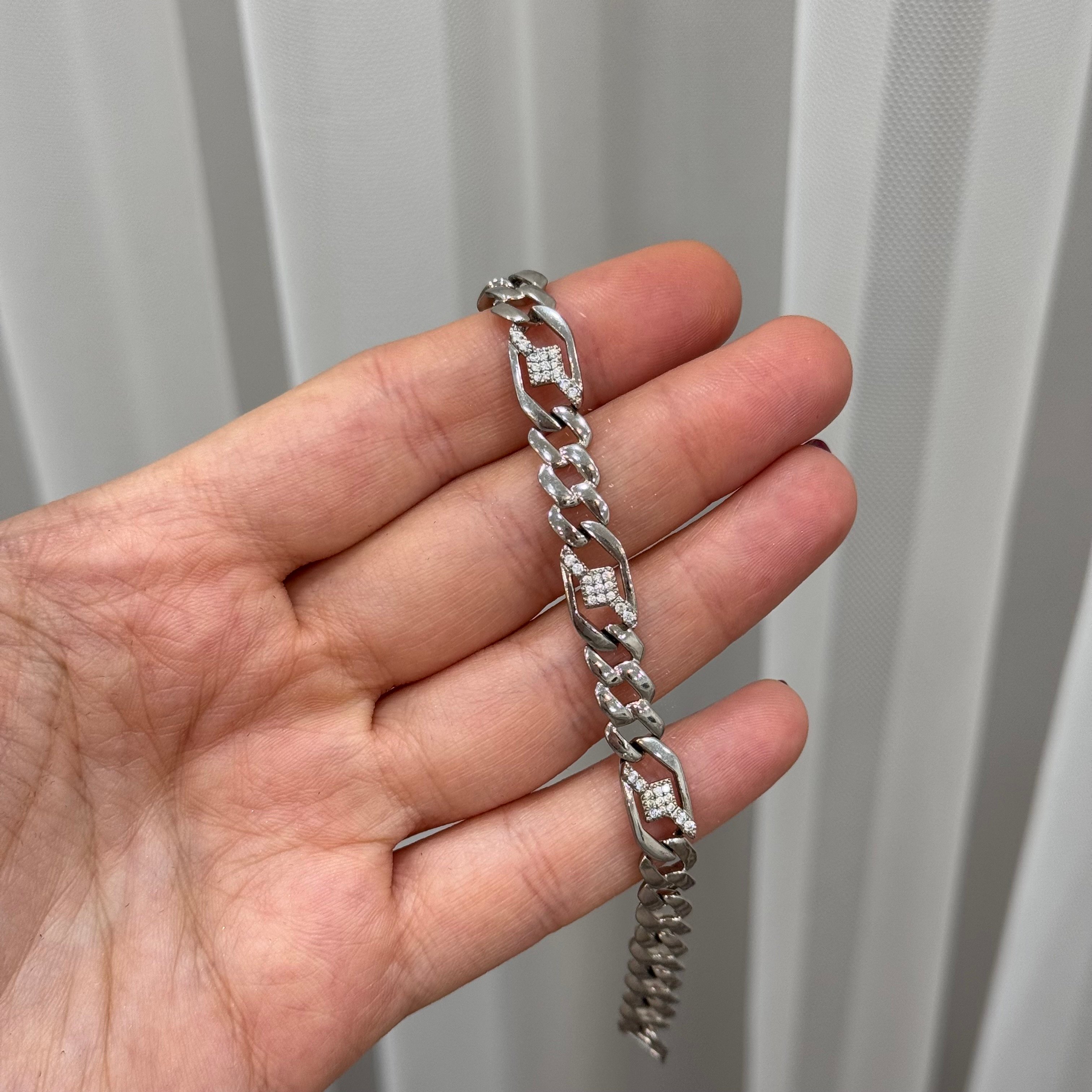 Premium Gümüş K. Basic Gurmet Bileklik