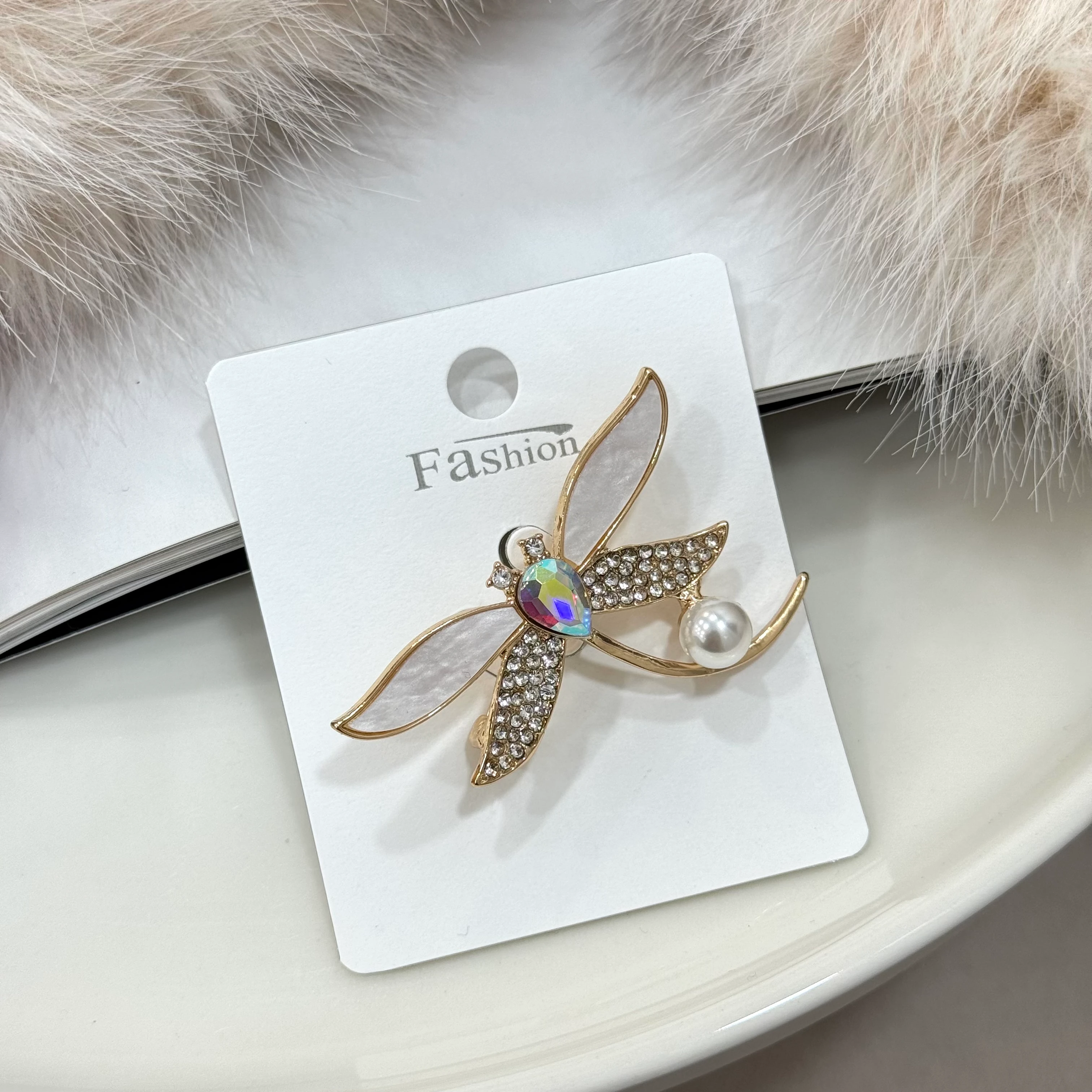 Sedefli Yusufçuk Broş No:41