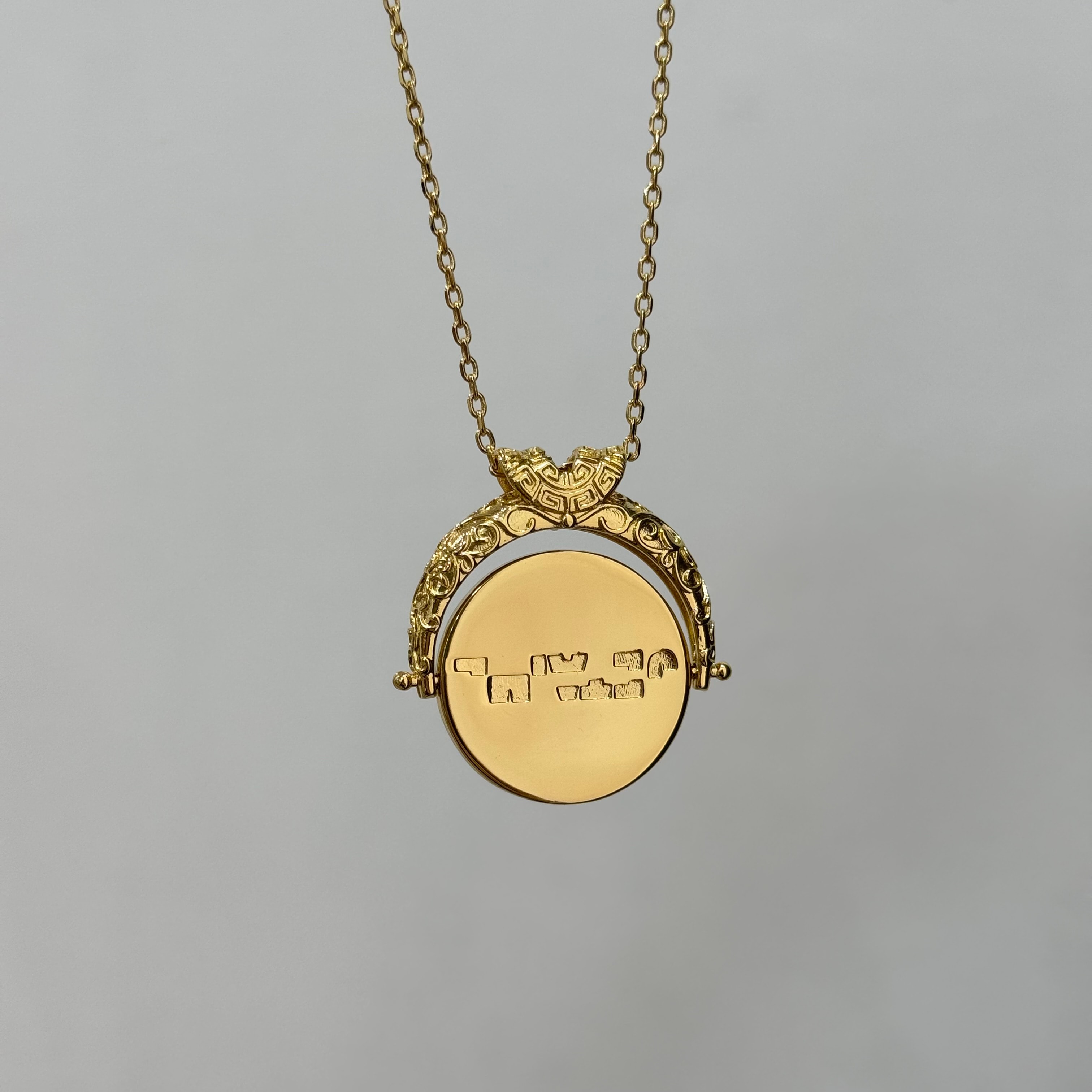 Premium İthal Te Amo Kolye 