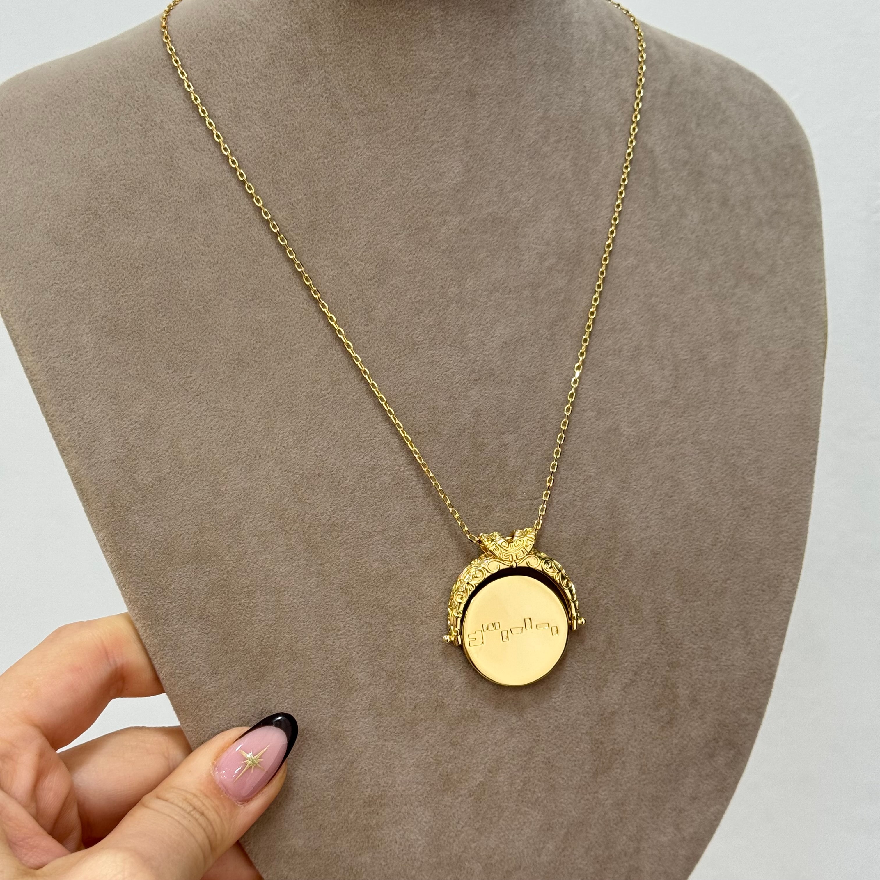 Premium İthal Te Amo Kolye 