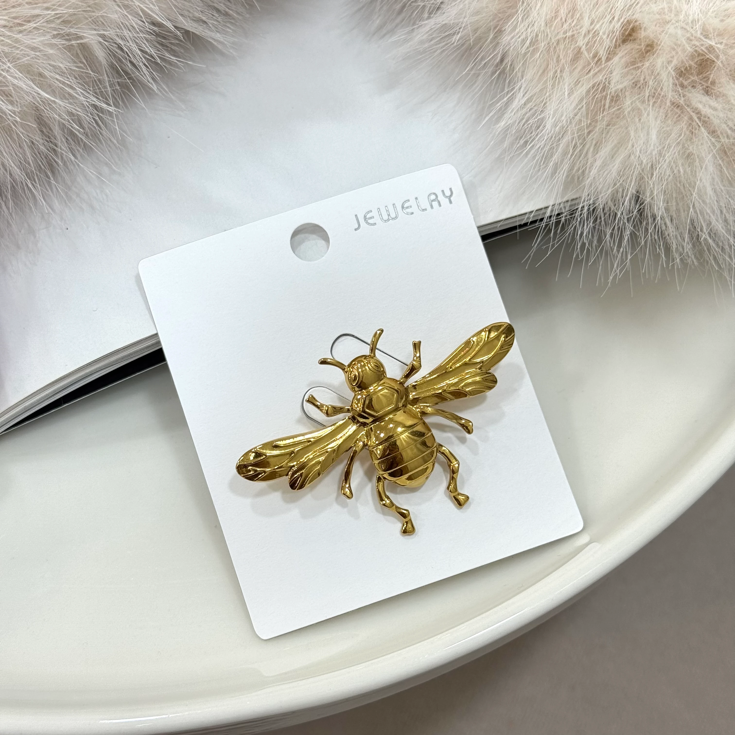 Gold Arı Broş No:31