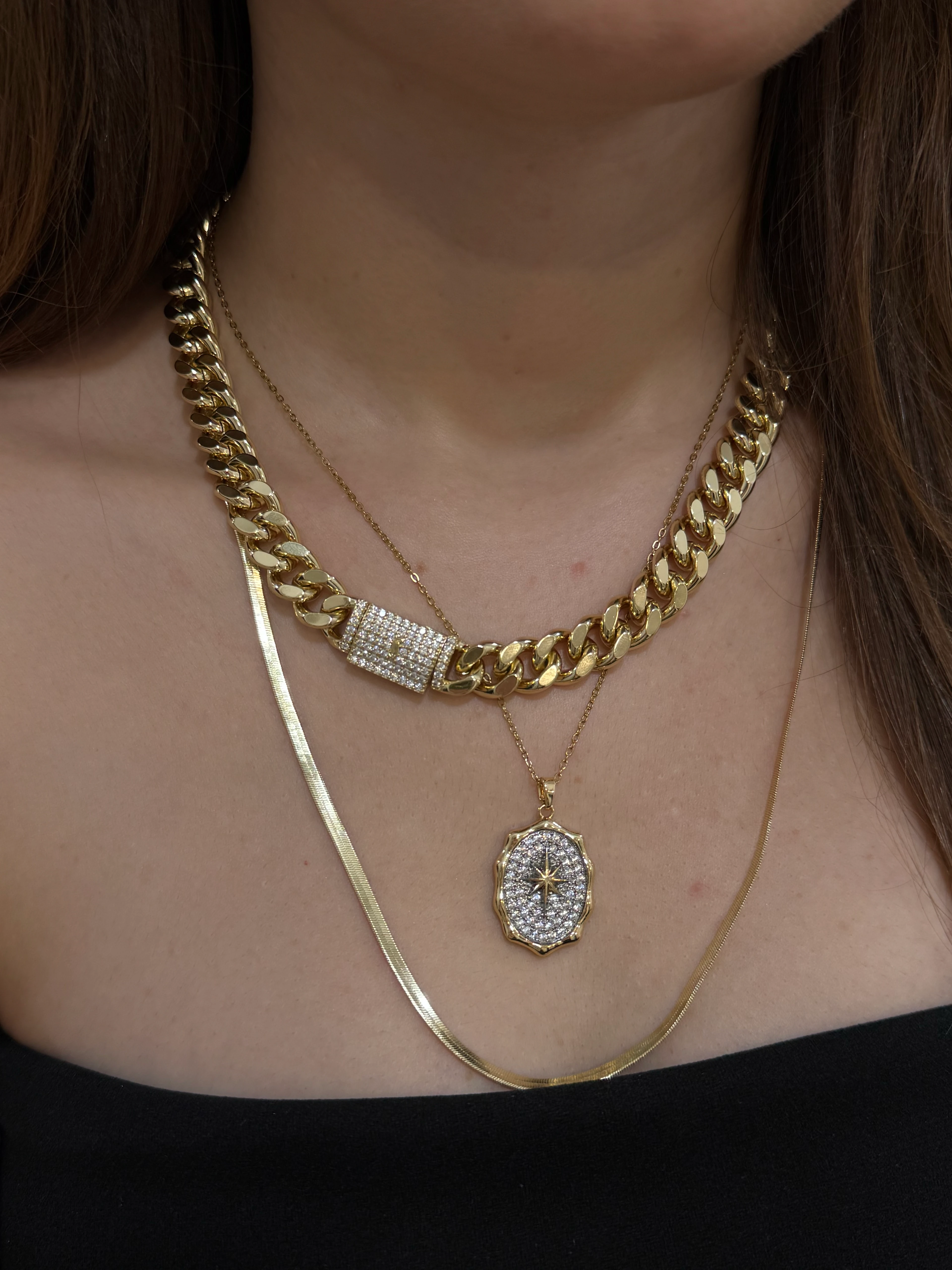 Xuping Kuyumcu Serisi İtalyan Zincir 60cm