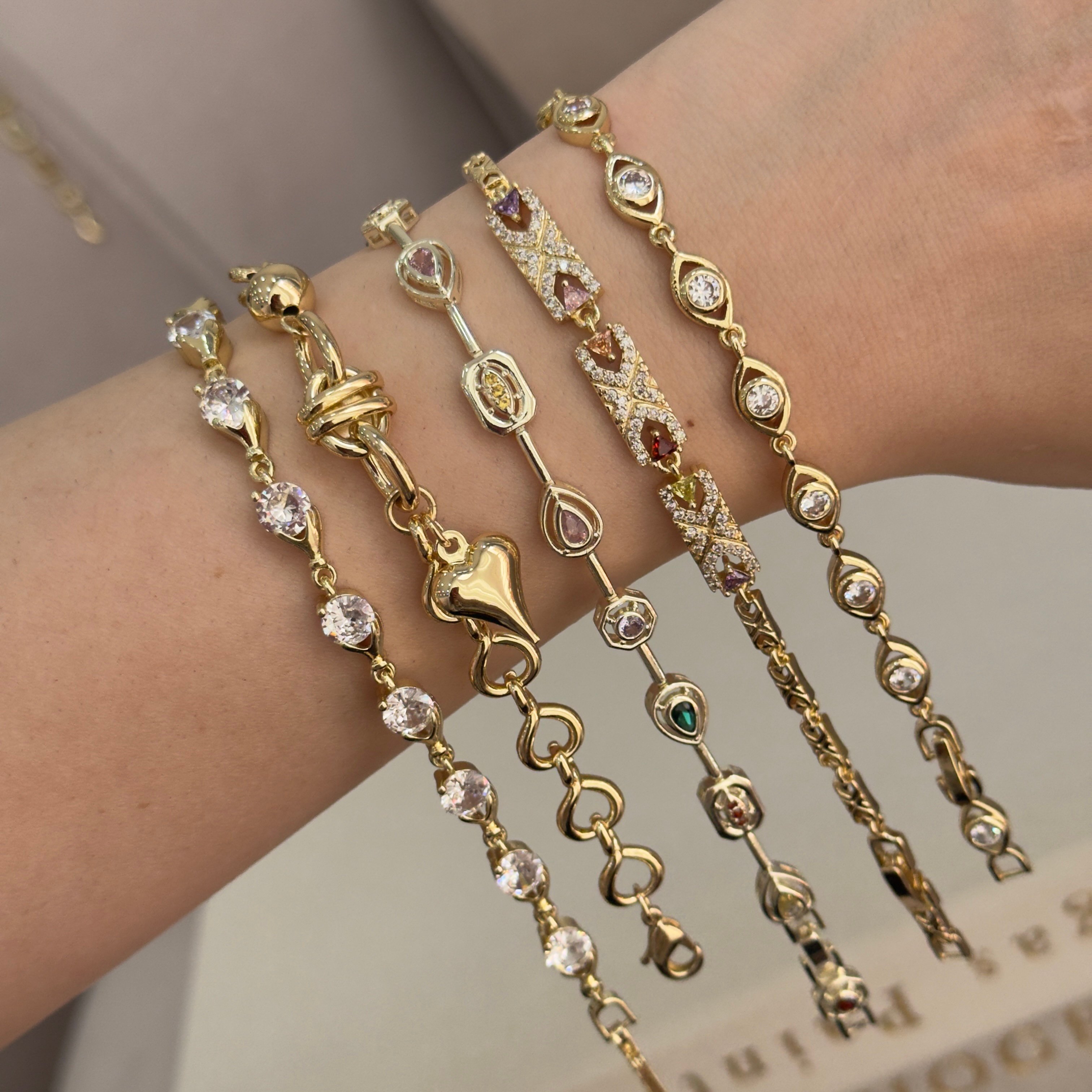 14k The Eye Vintage Bileklik