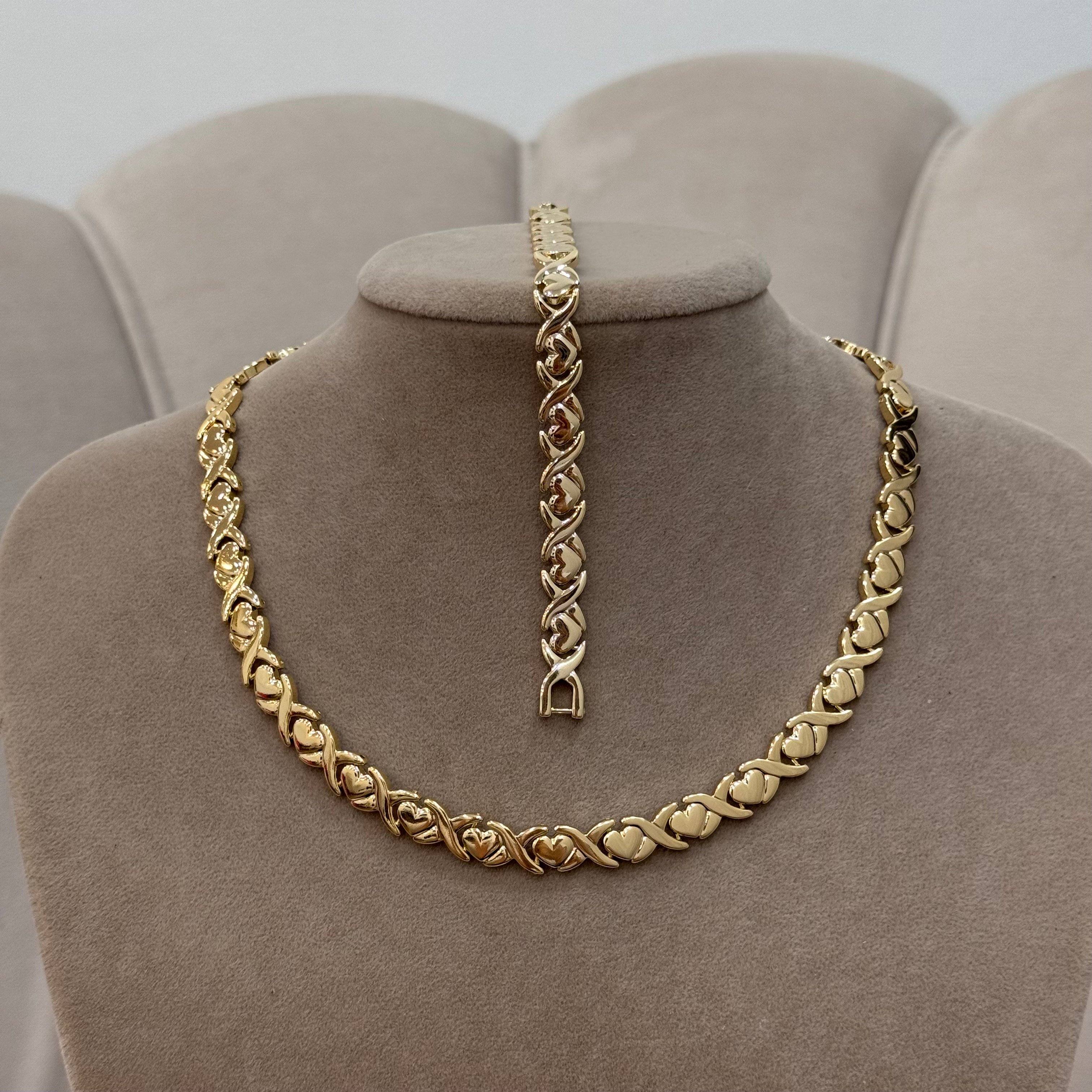 Xuping Su Serisi 14k Vintage Infinite Love Künye Kolye