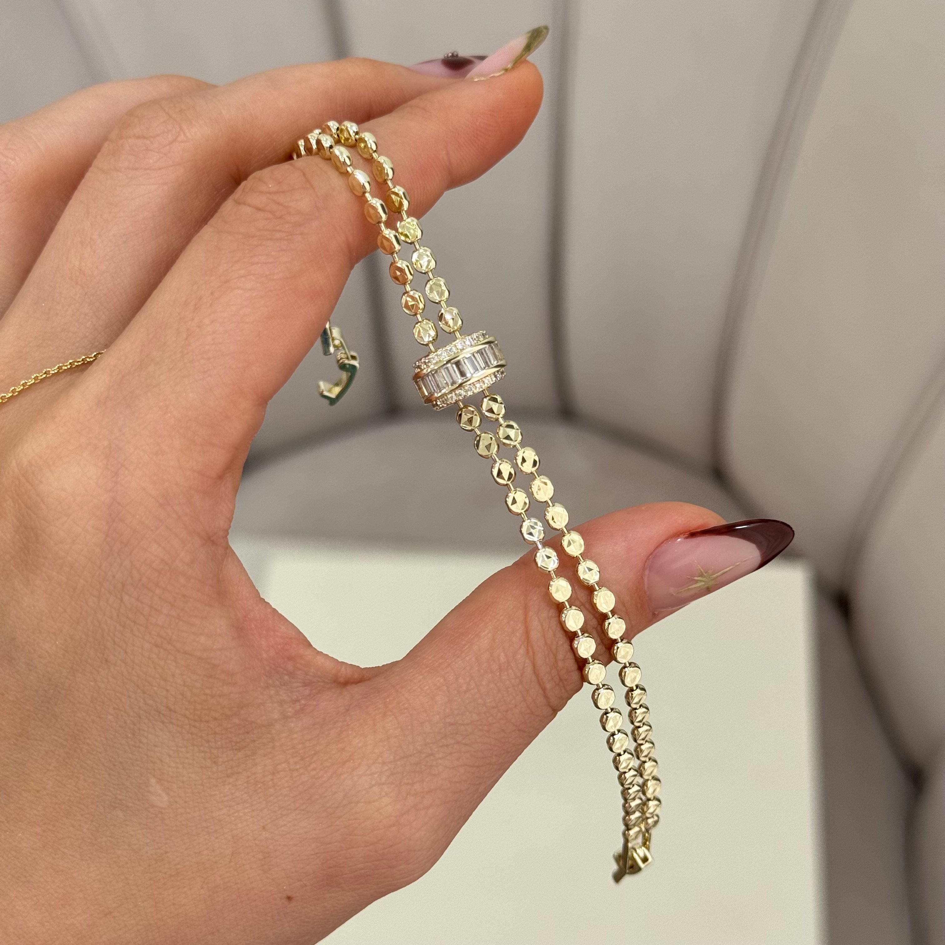 Premium İthal 14k Bluebell Bileklik