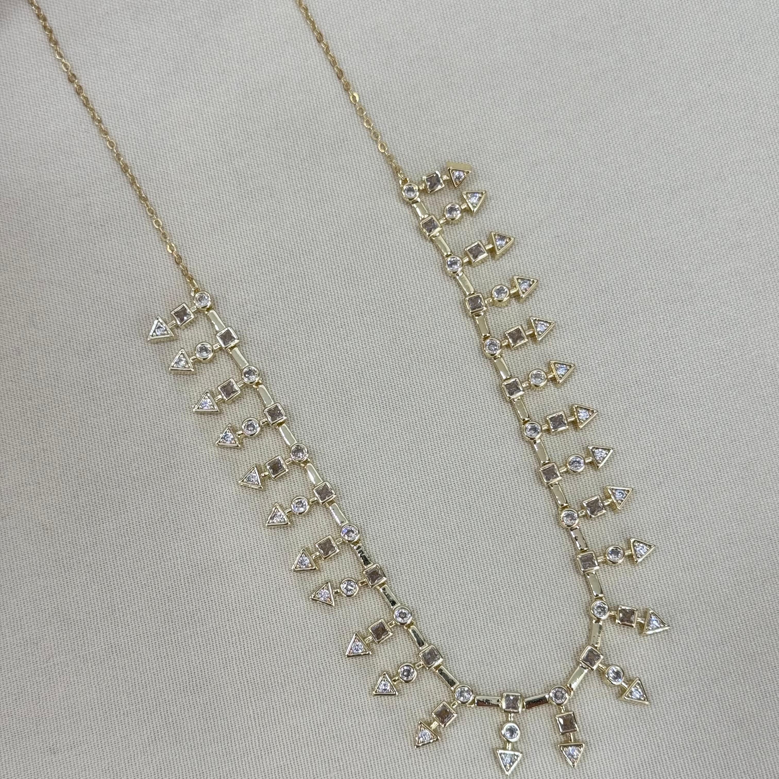 Premium İthal 14k Tasarım Lucia Kolye