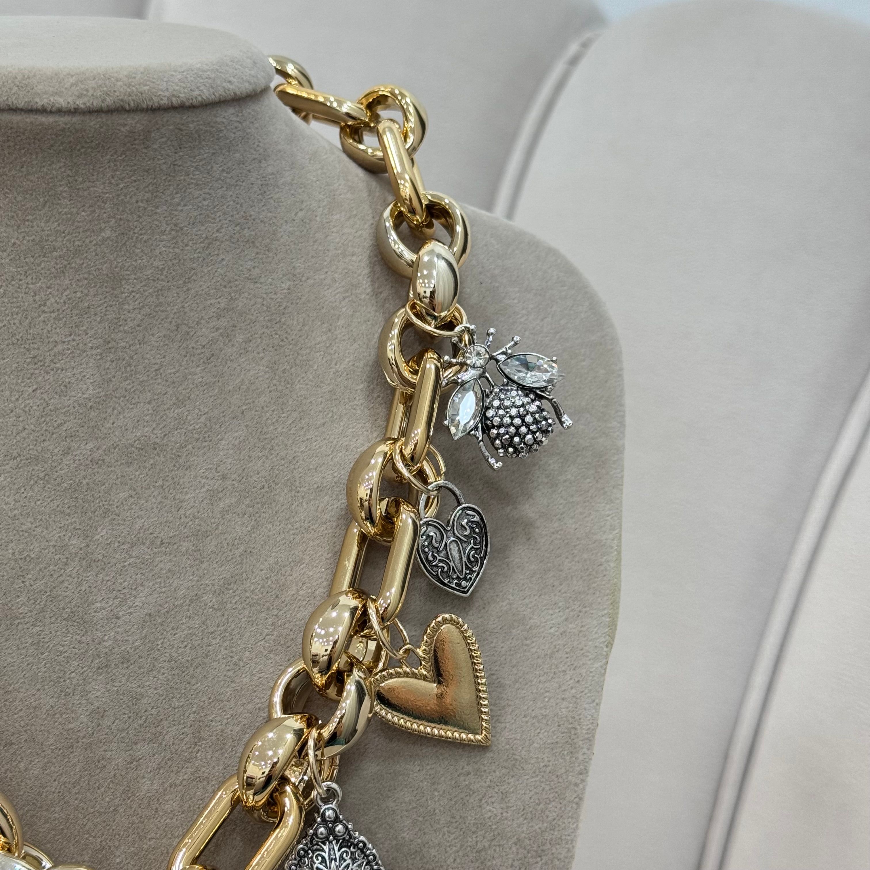 Premium İthal Maximalist Charm Kolye