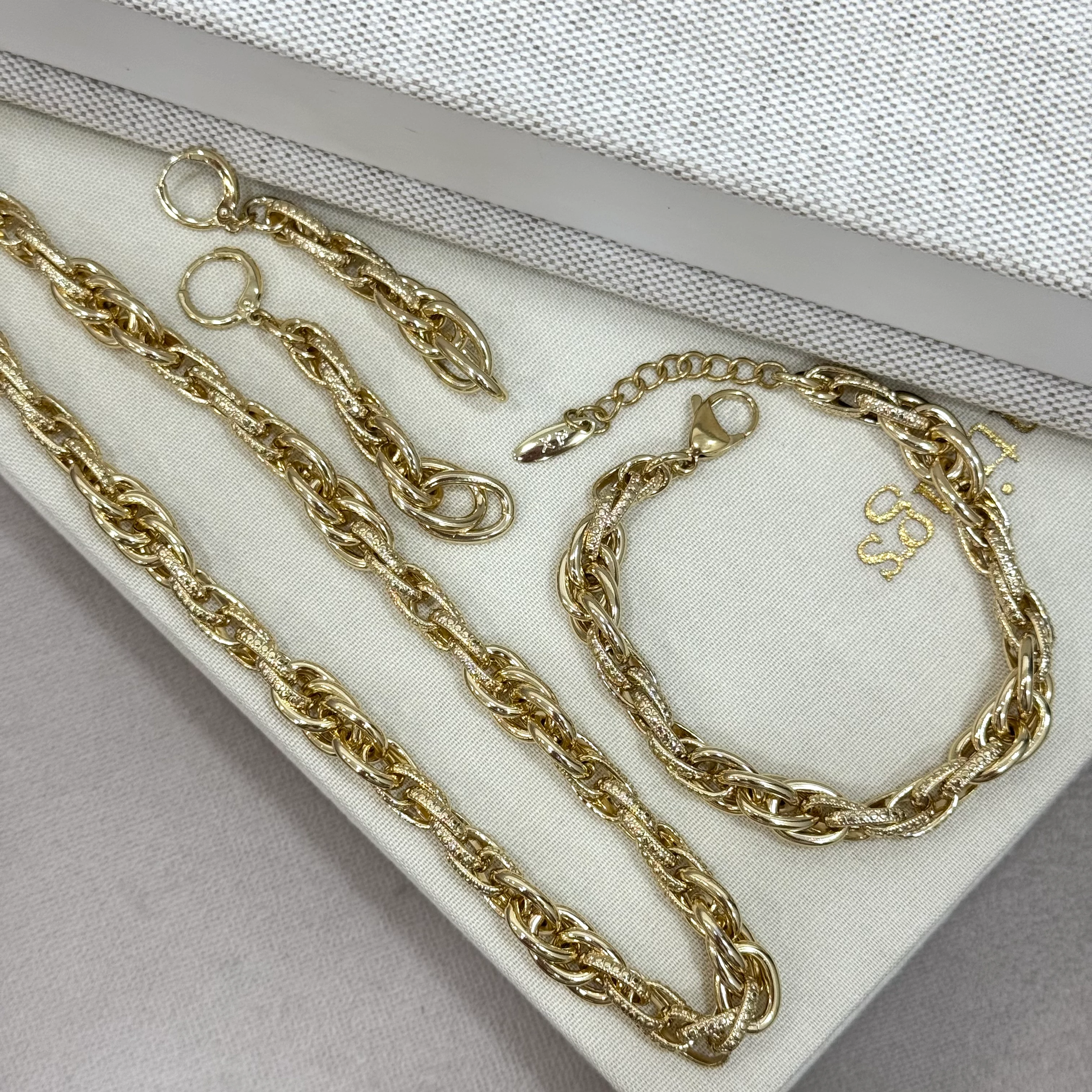 Xuping Su Serisi Kuyumcu Regal Drop Set