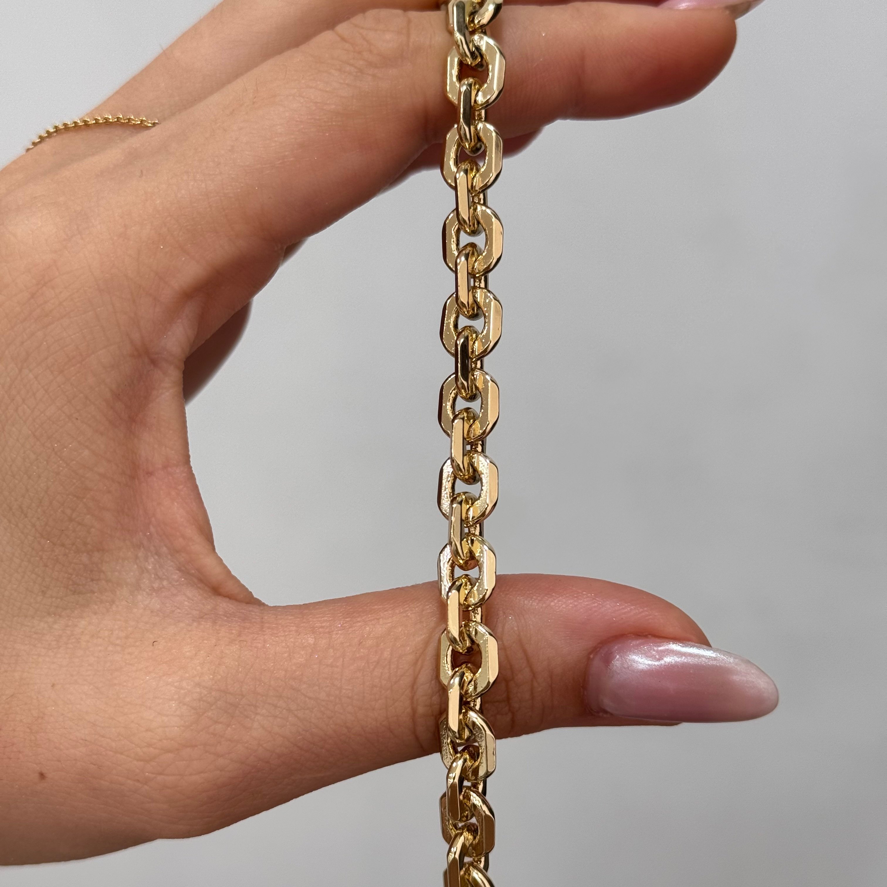 Xuping 14k Basic Künye Bileklik