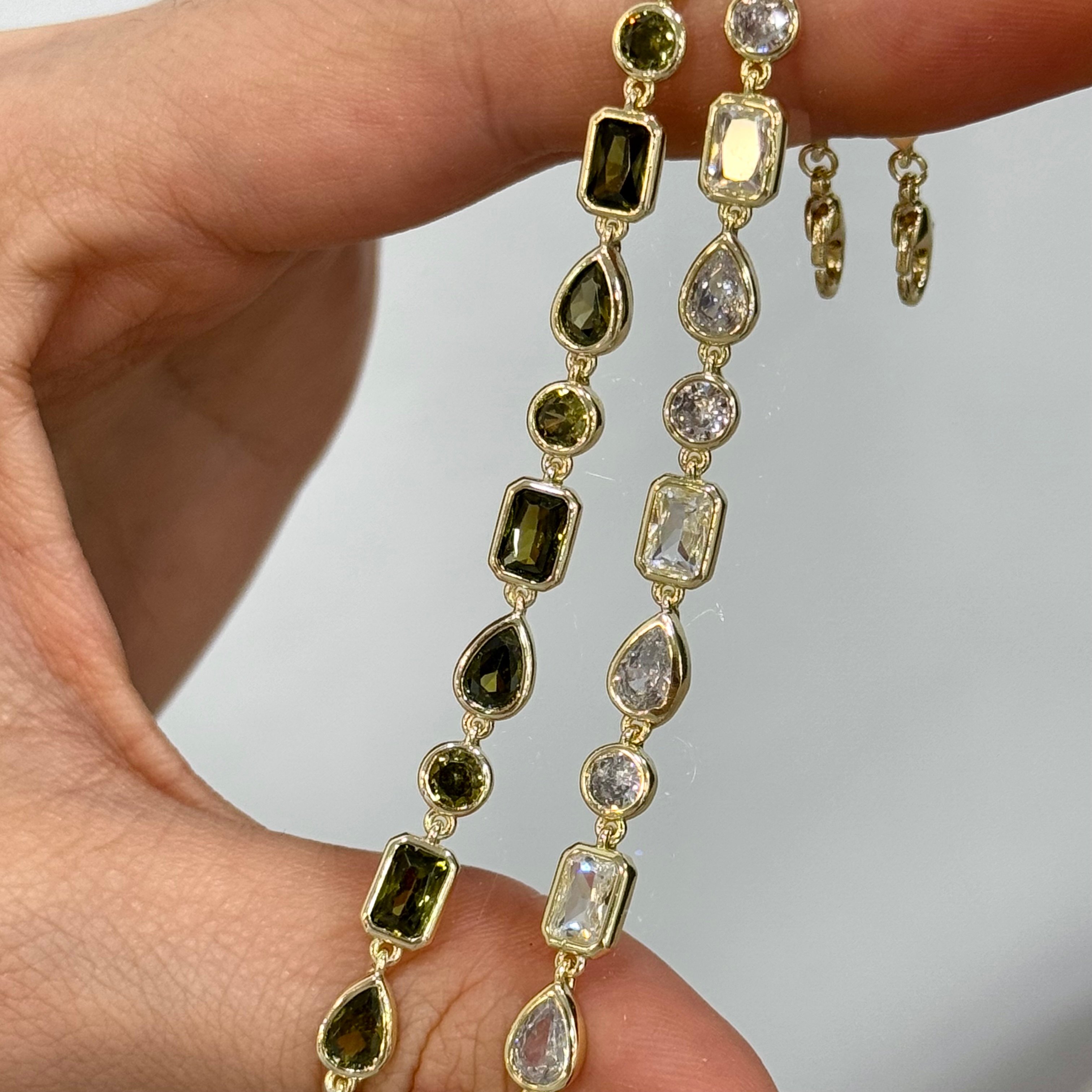 Premium Luminia Taşlı Minimal Bileklik