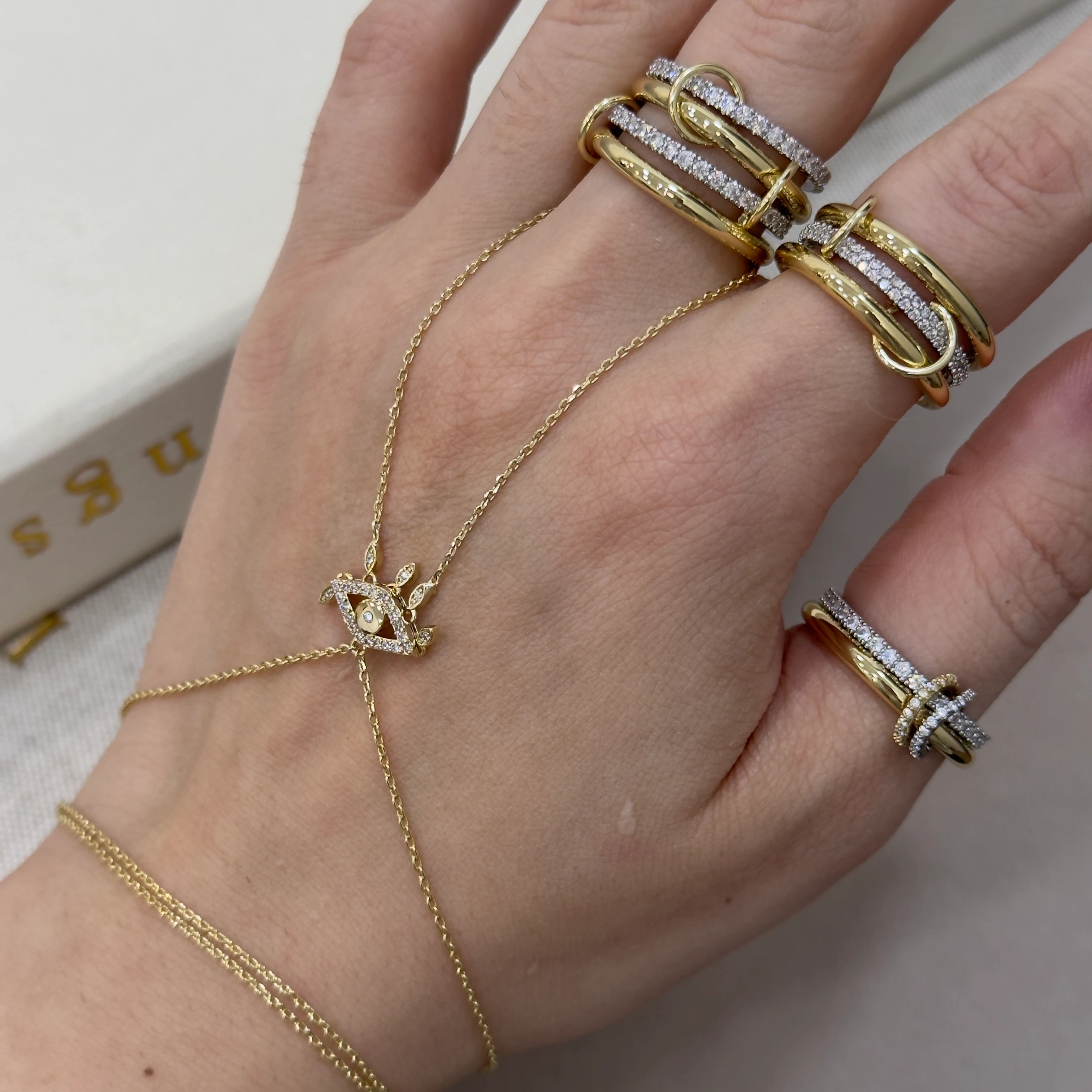 Altın Kaplama Göz Şahmeran