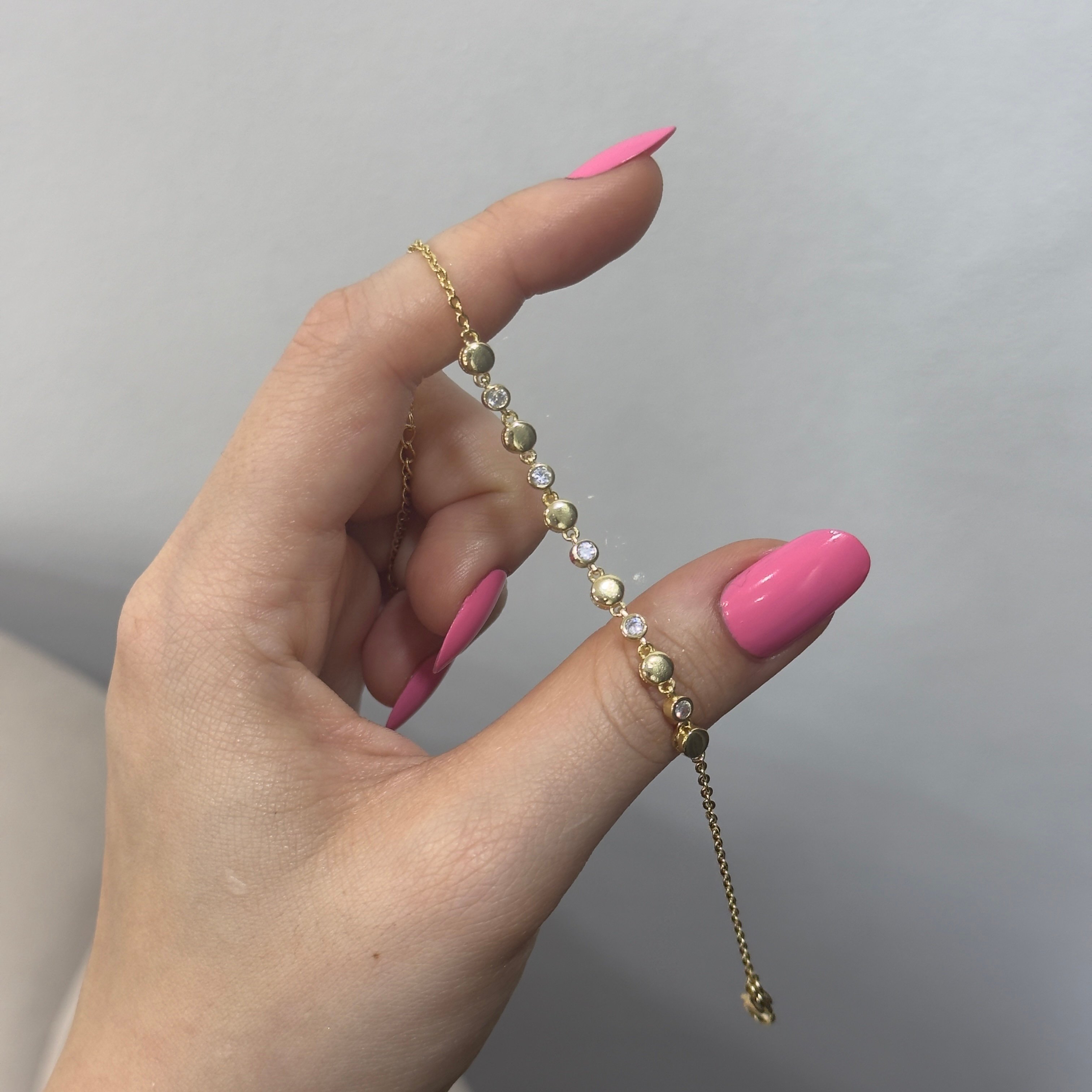 Premium Gold Minimal Haria Bileklik