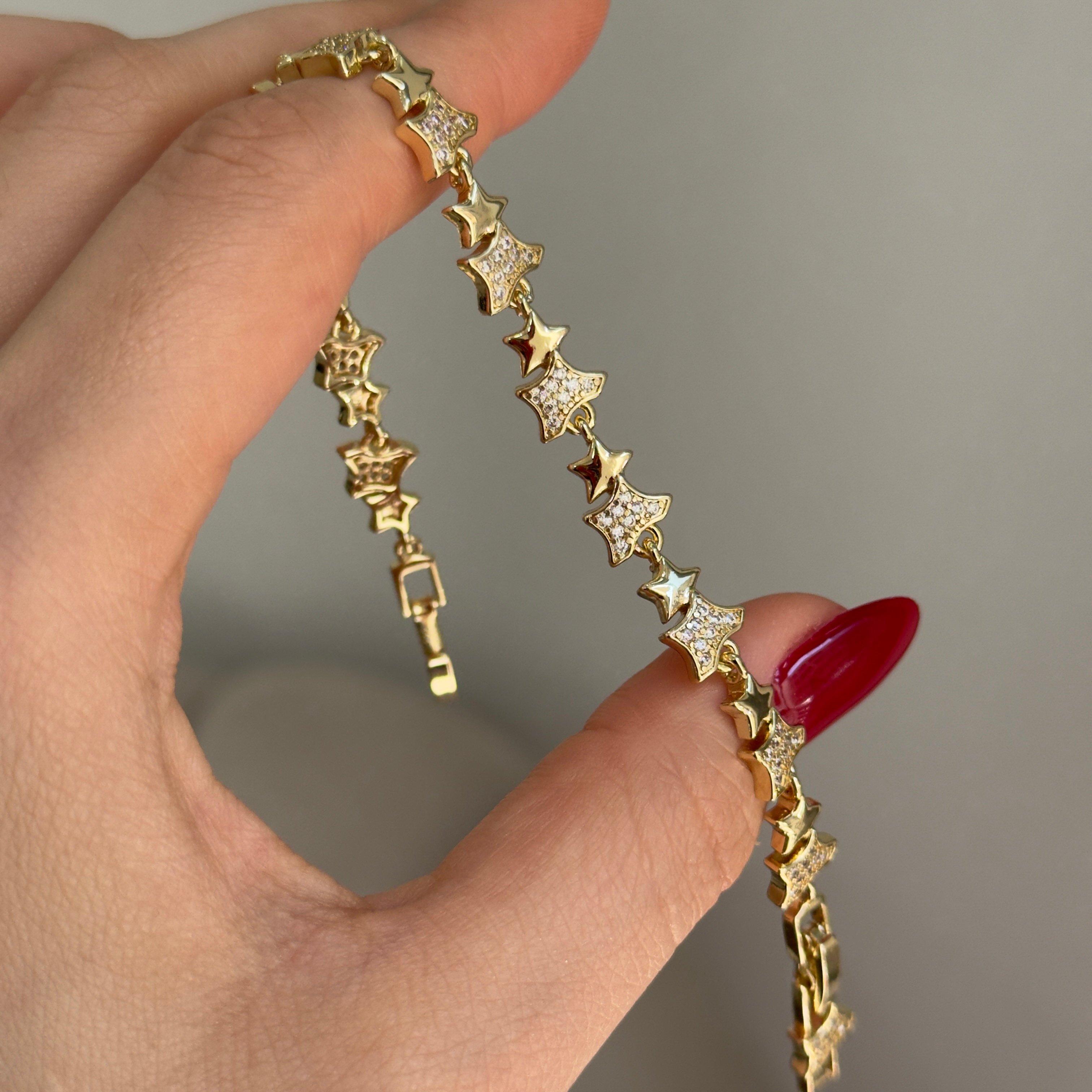 14k Stars Bileklik