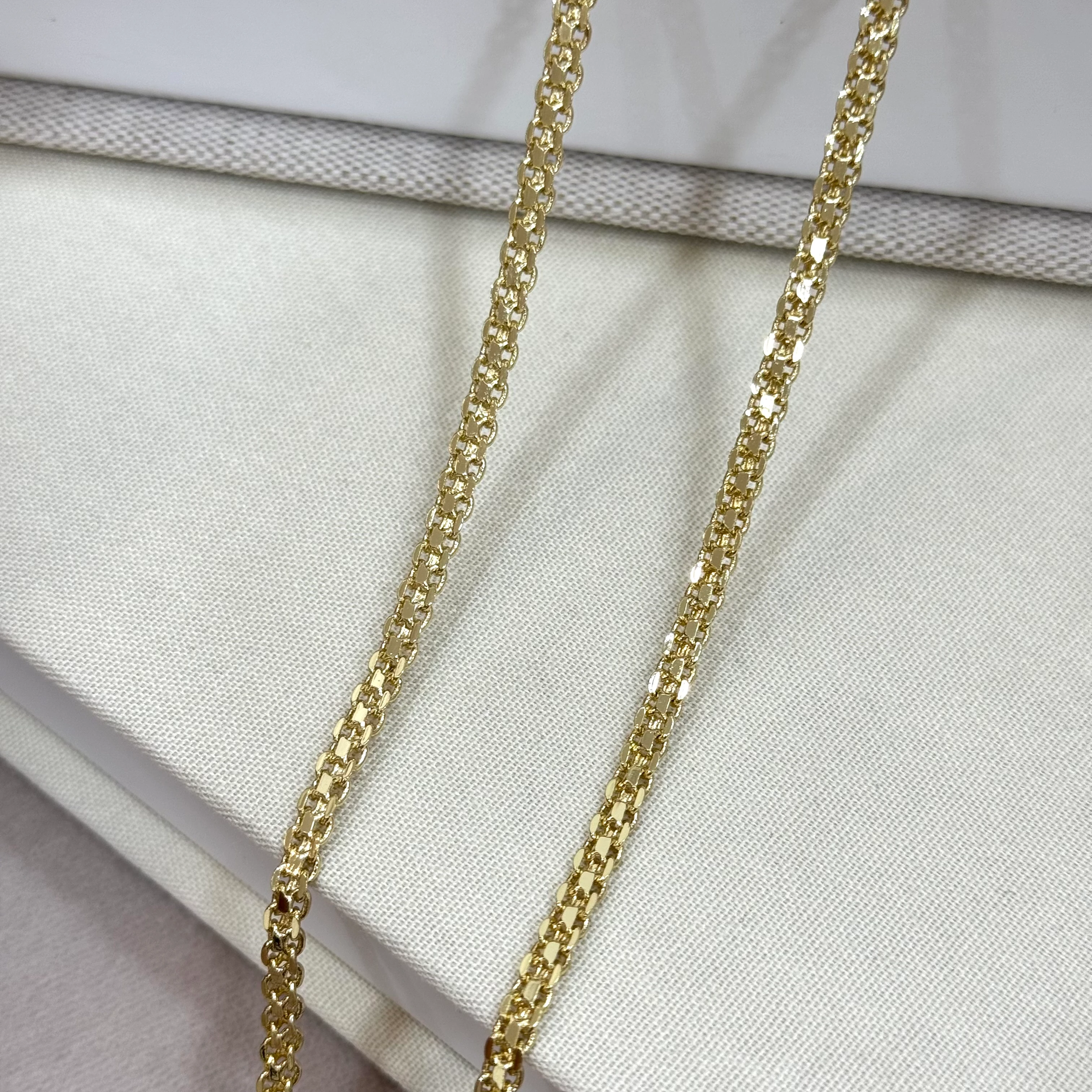 Xuping Su Serisi Minimal Hasır Kolye 45cm