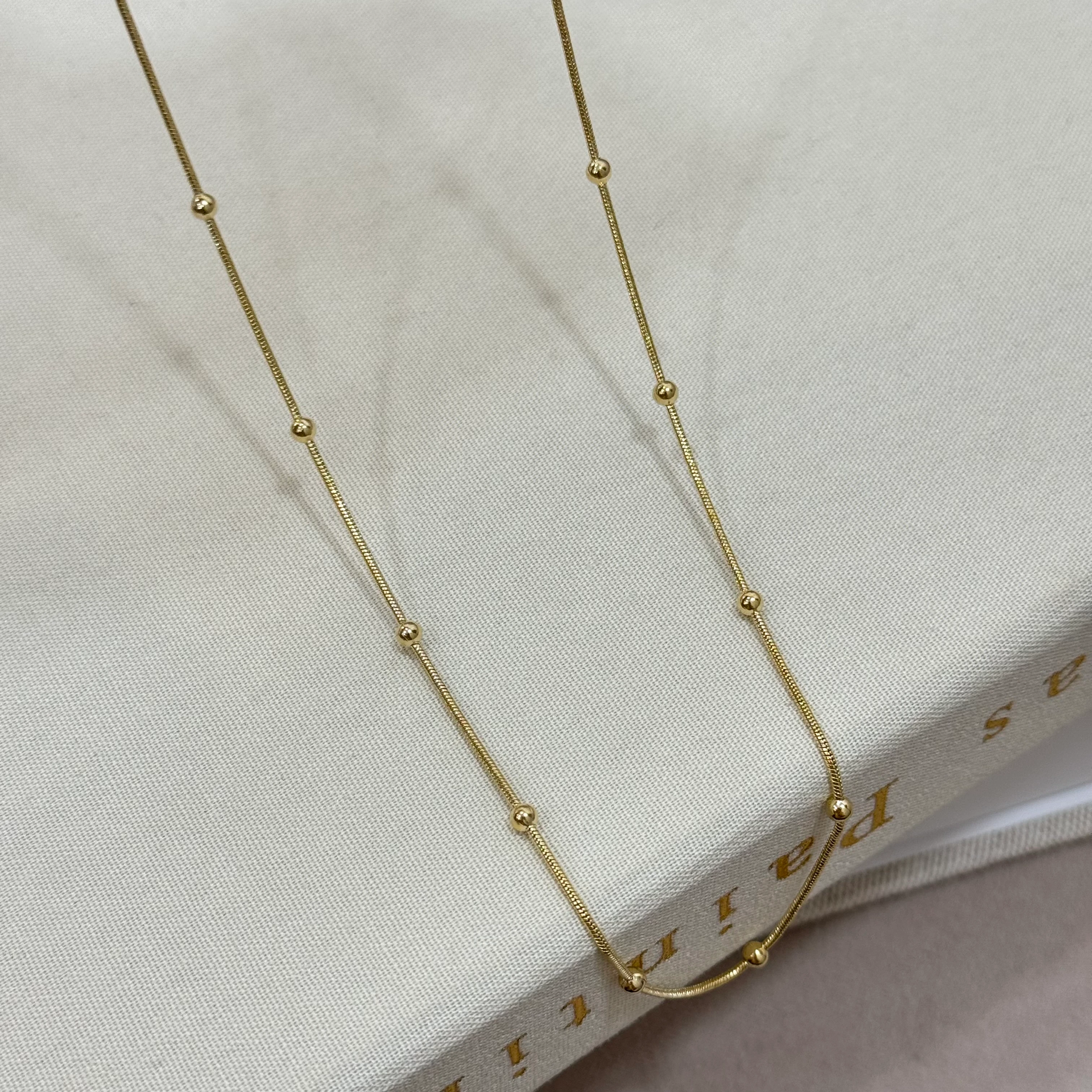 Xuping Su Serisi Topçuk Kolye 60cm