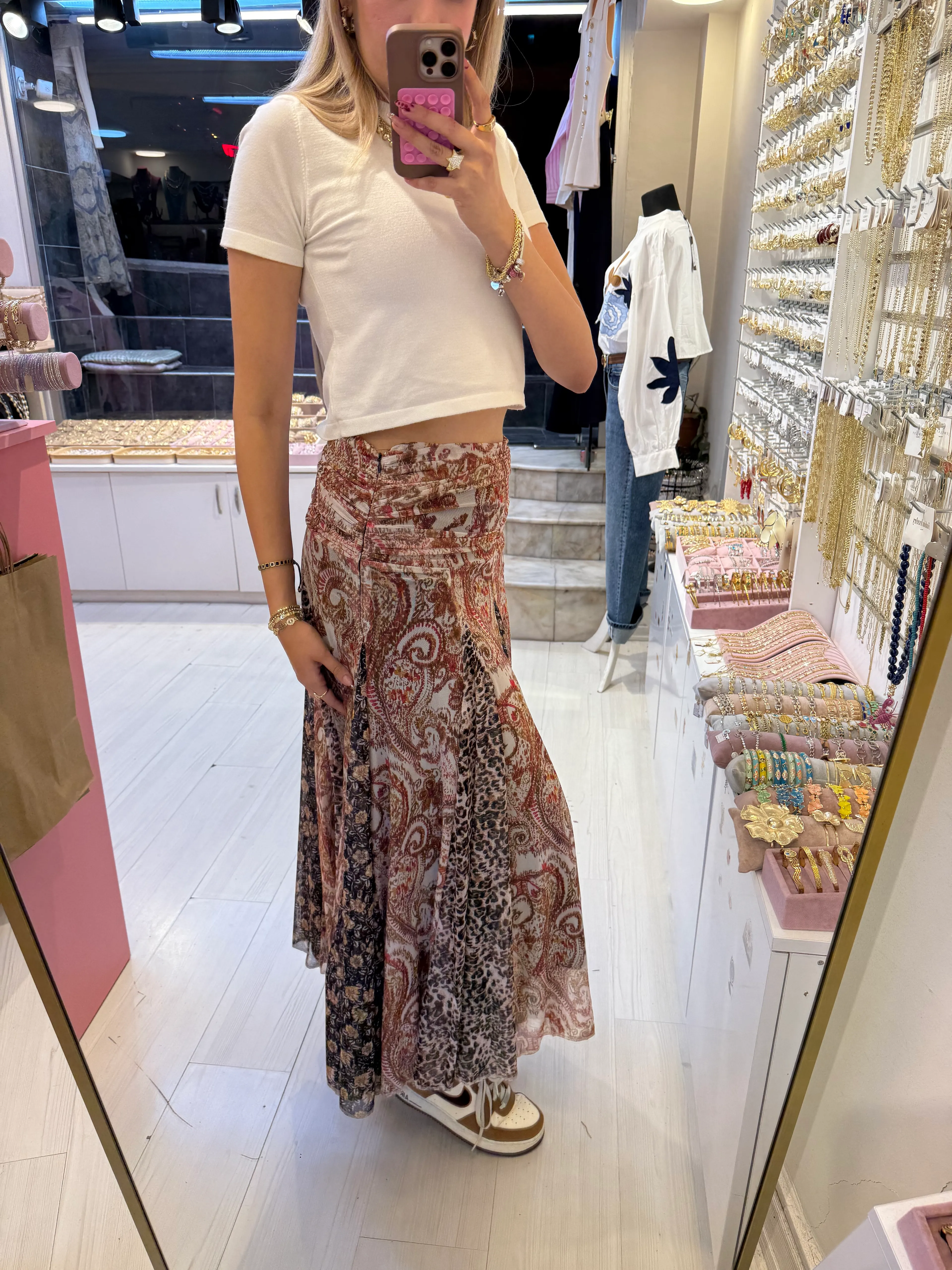 Vintage Printed Etek 