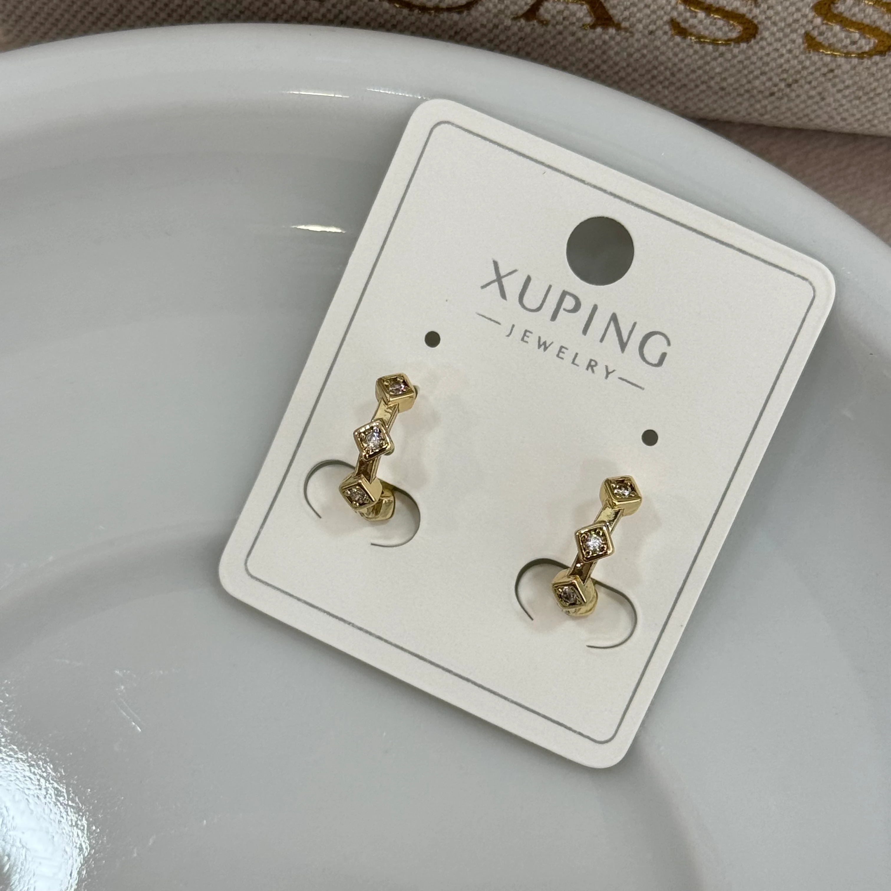 Xuping 14K Küpe No:6