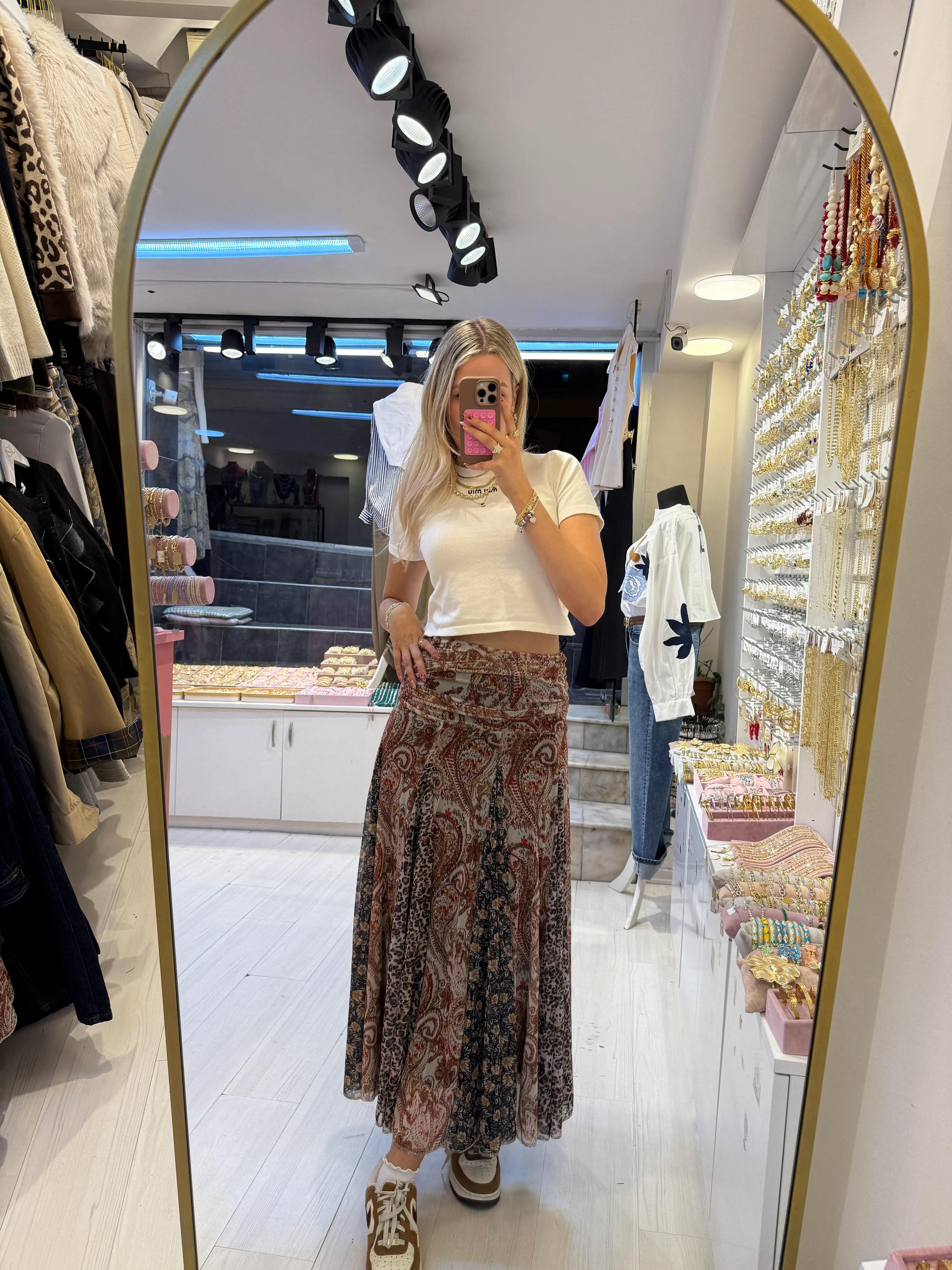 Vintage Printed Etek 