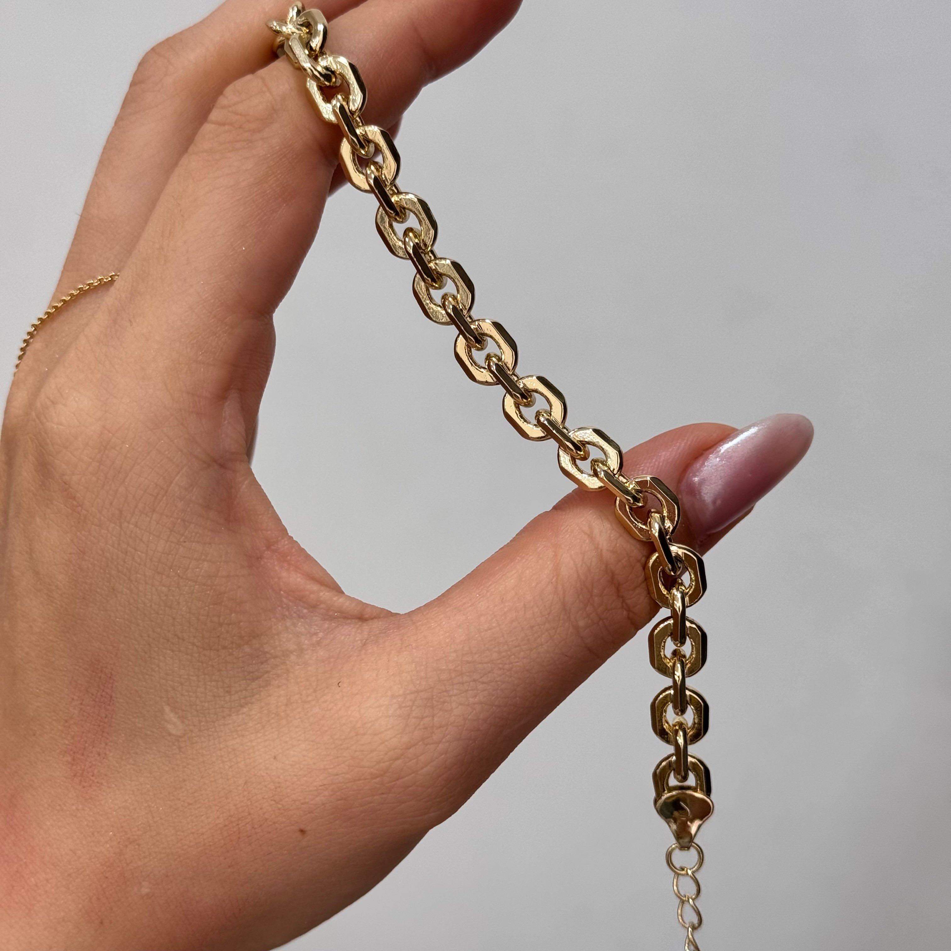 Xuping 14k Basic Künye Bileklik