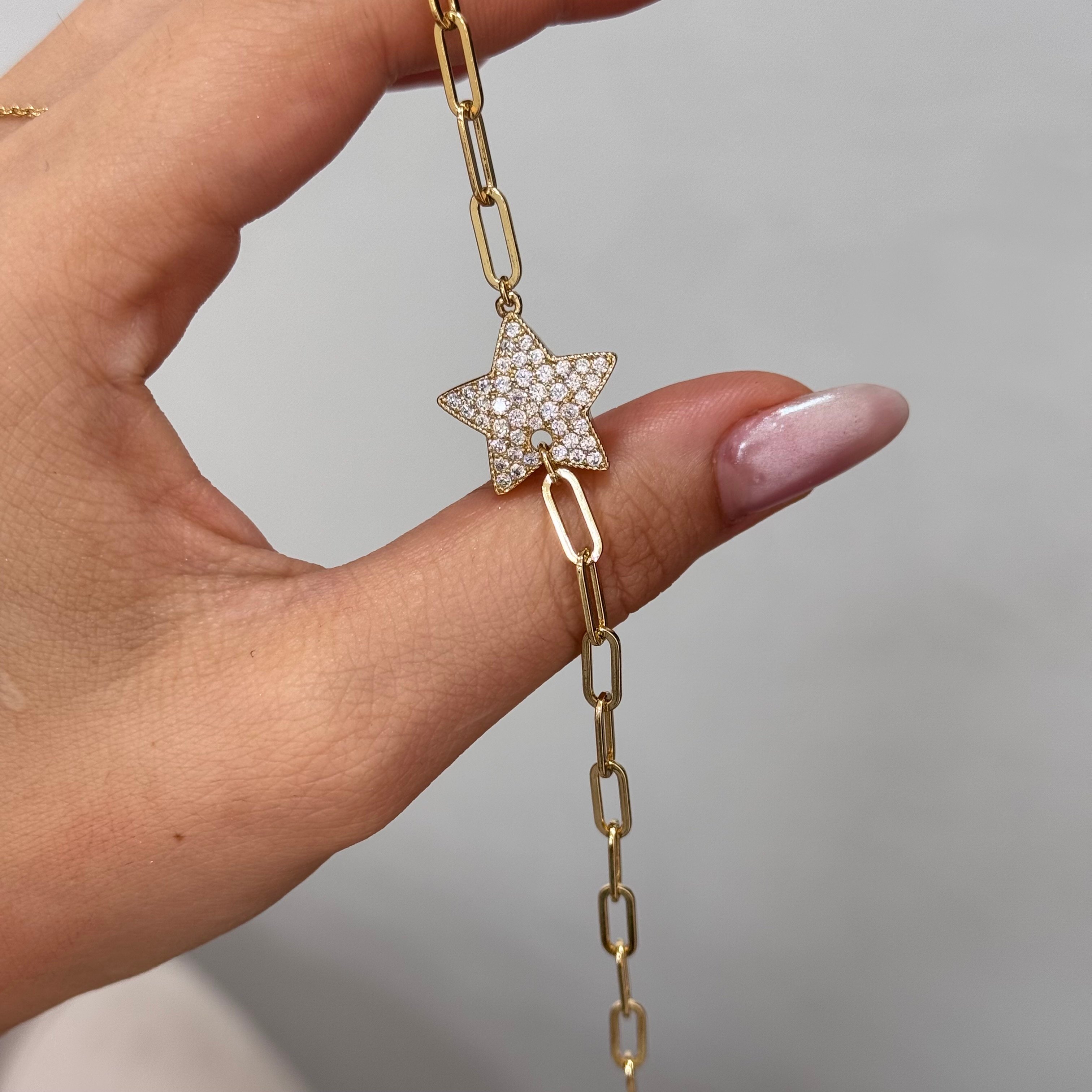Xuping 14k Star Ataç Zincir Bileklik